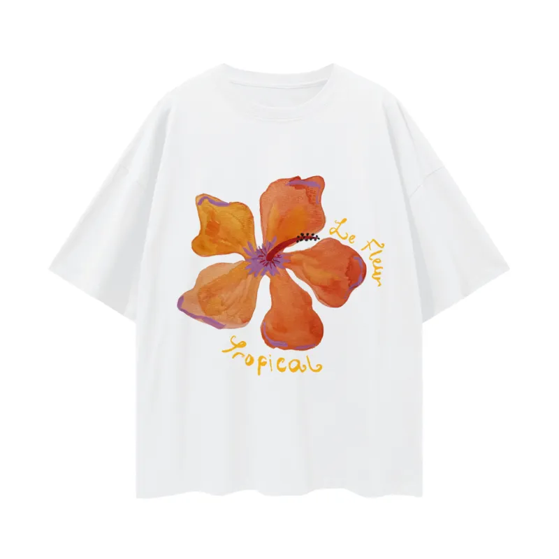 Tropical Fleur Tee sold by Maku the Label