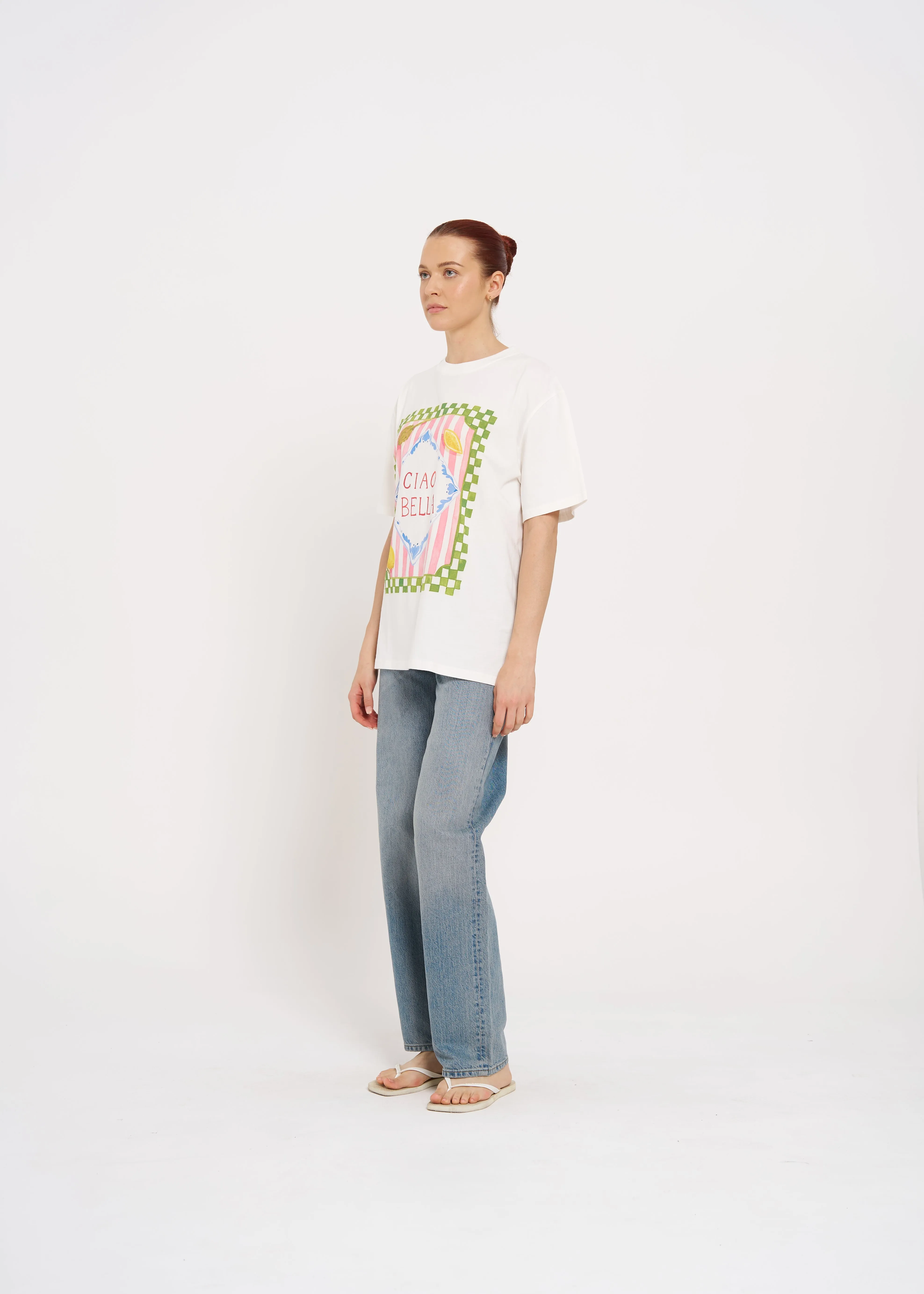 Ciao Bella Oversize Tee sold by Maku the Label product image thumbnail 5