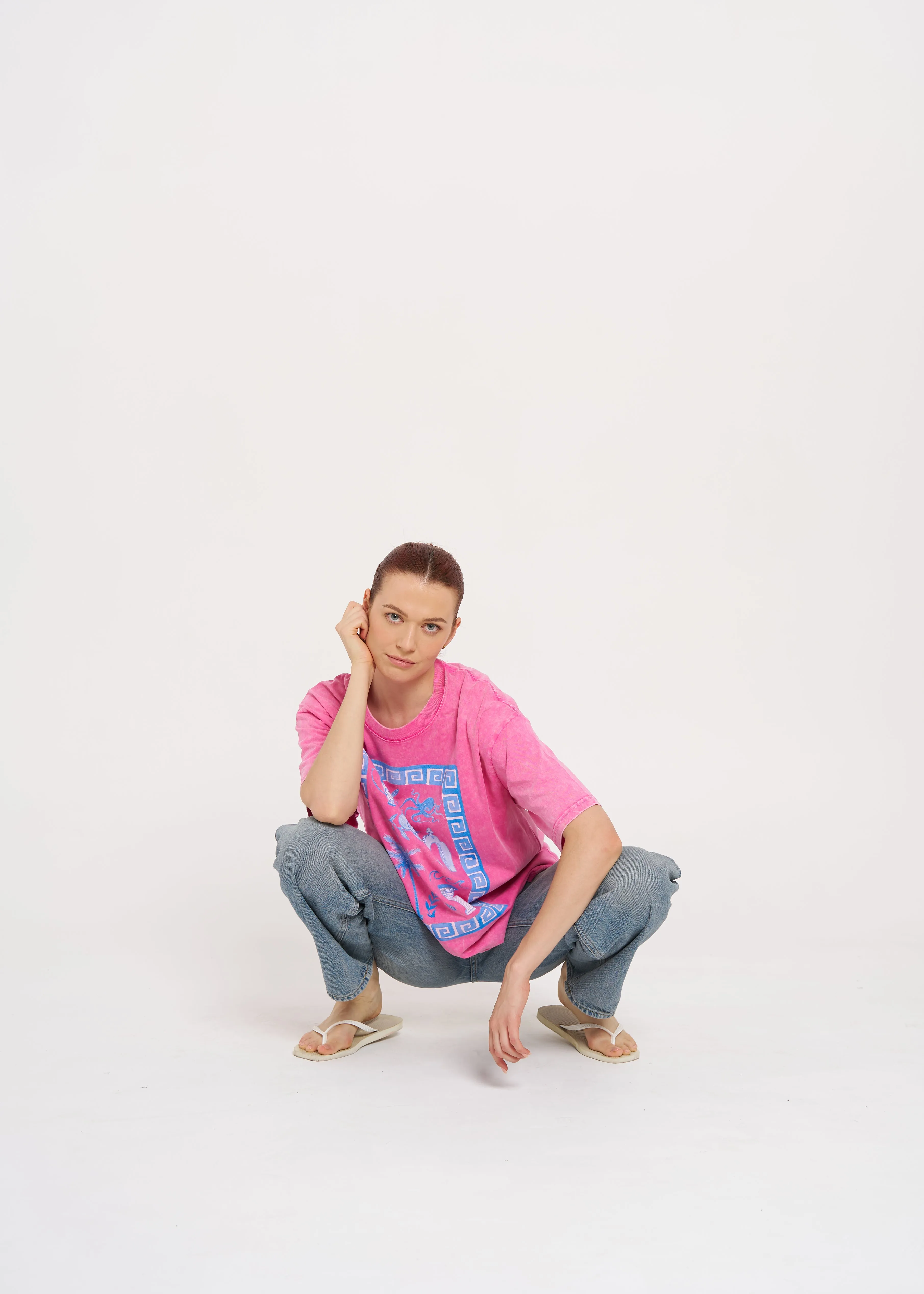 Greek Goddess Oversize Tee sold by Maku the Label product image thumbnail 2