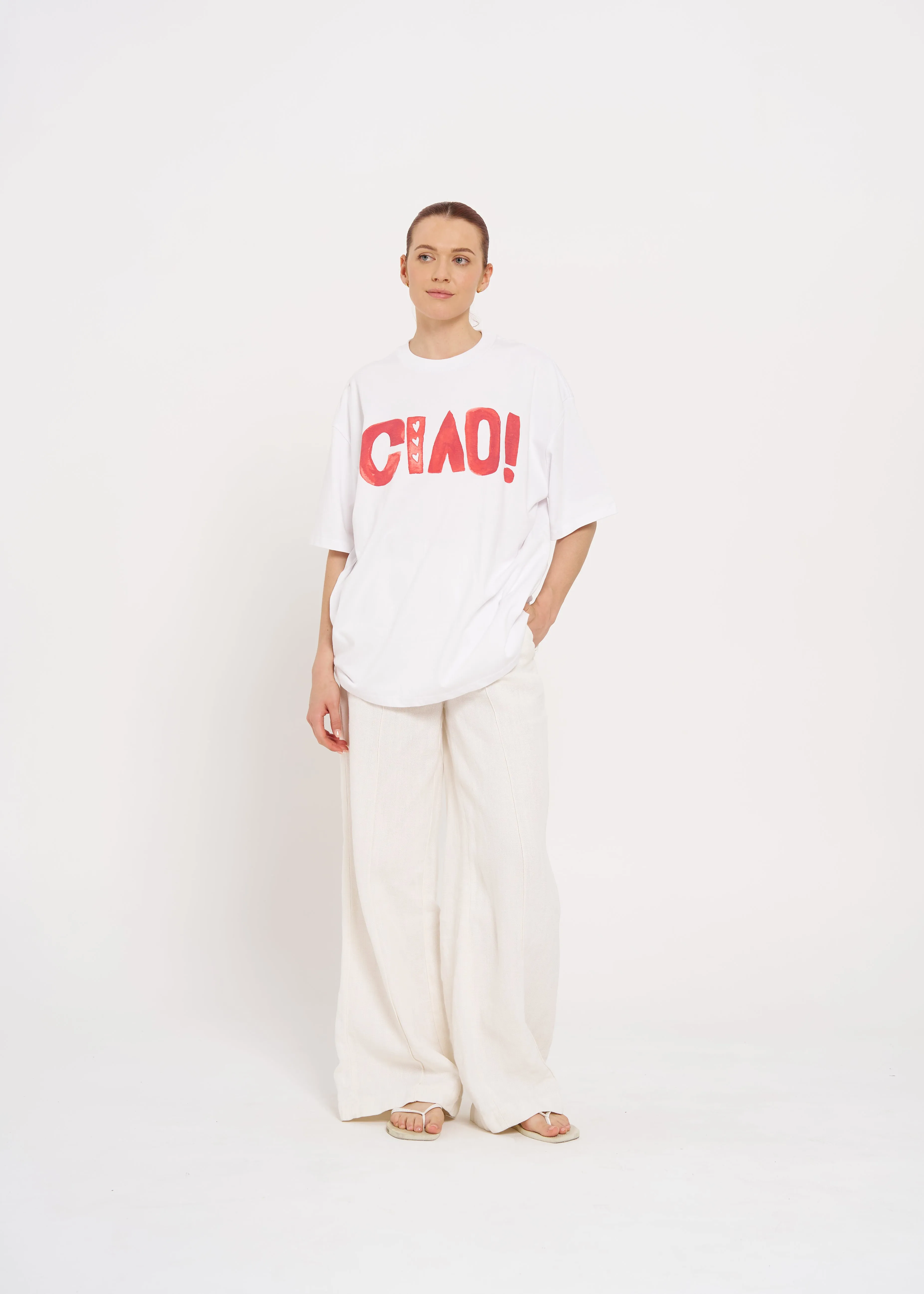 Ciao Oversized Tee sold by Maku the Label product image thumbnail 4