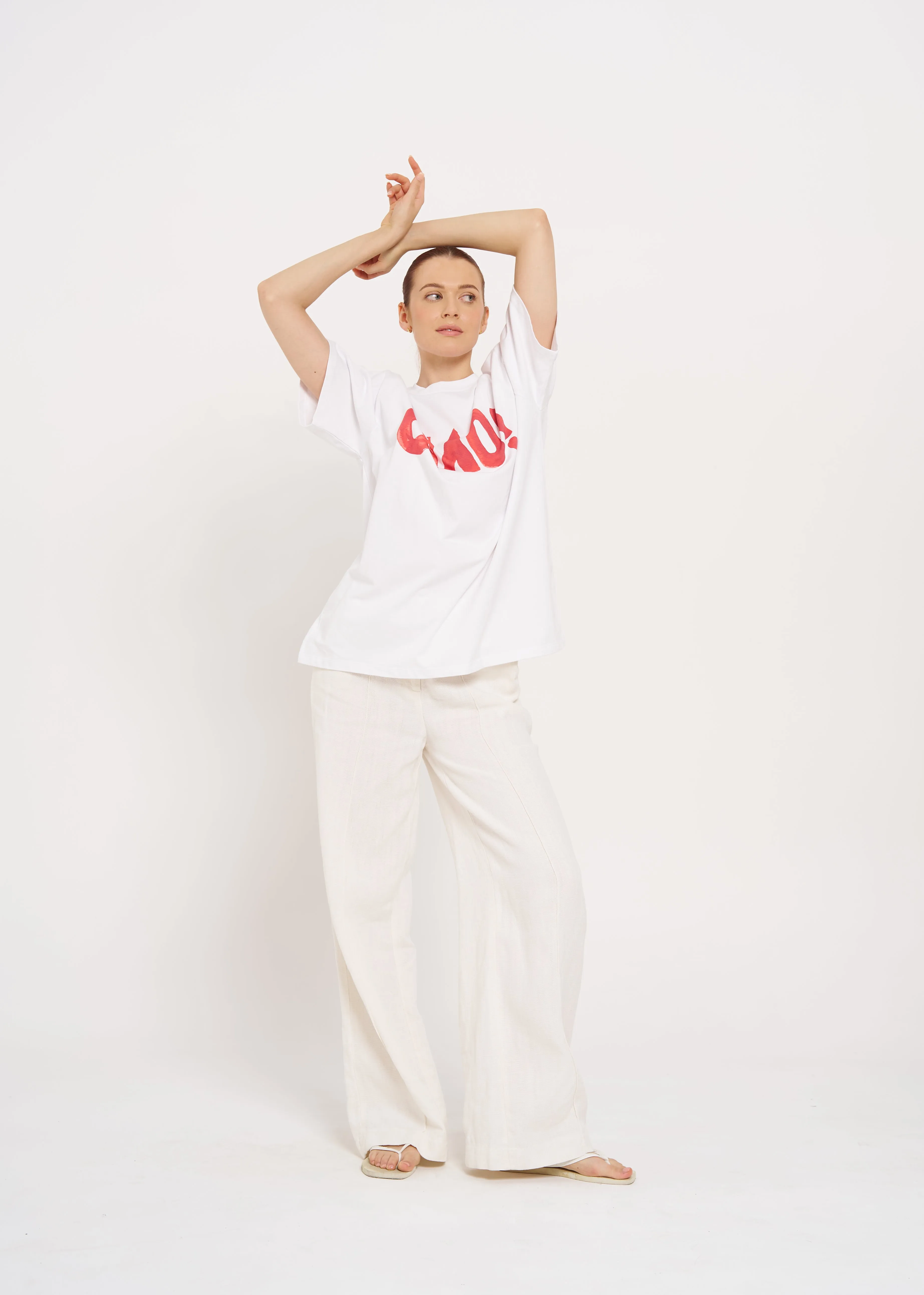 Ciao Oversized Tee sold by Maku the Label product image thumbnail 2
