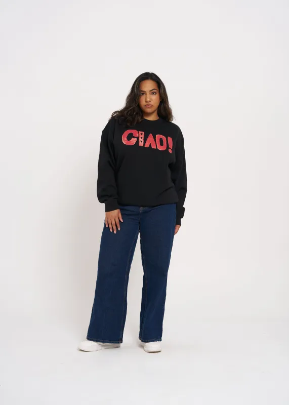 Ciao!  Fleece Crew sold by Maku the Label