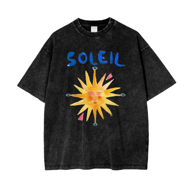 Soleil Oversize Tee sold by Maku the Label