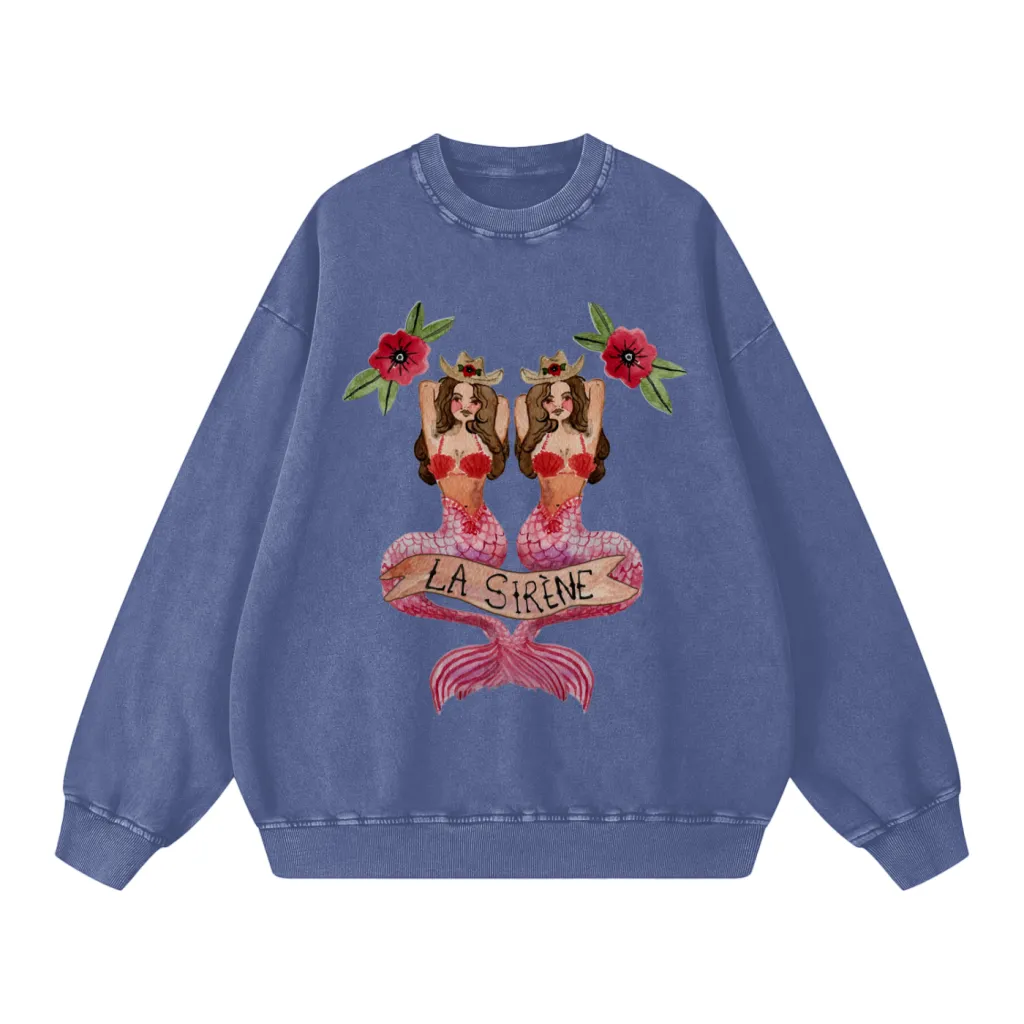 Mermaid La Sirene Crew Neck sold by Maku the Label product image thumbnail 5