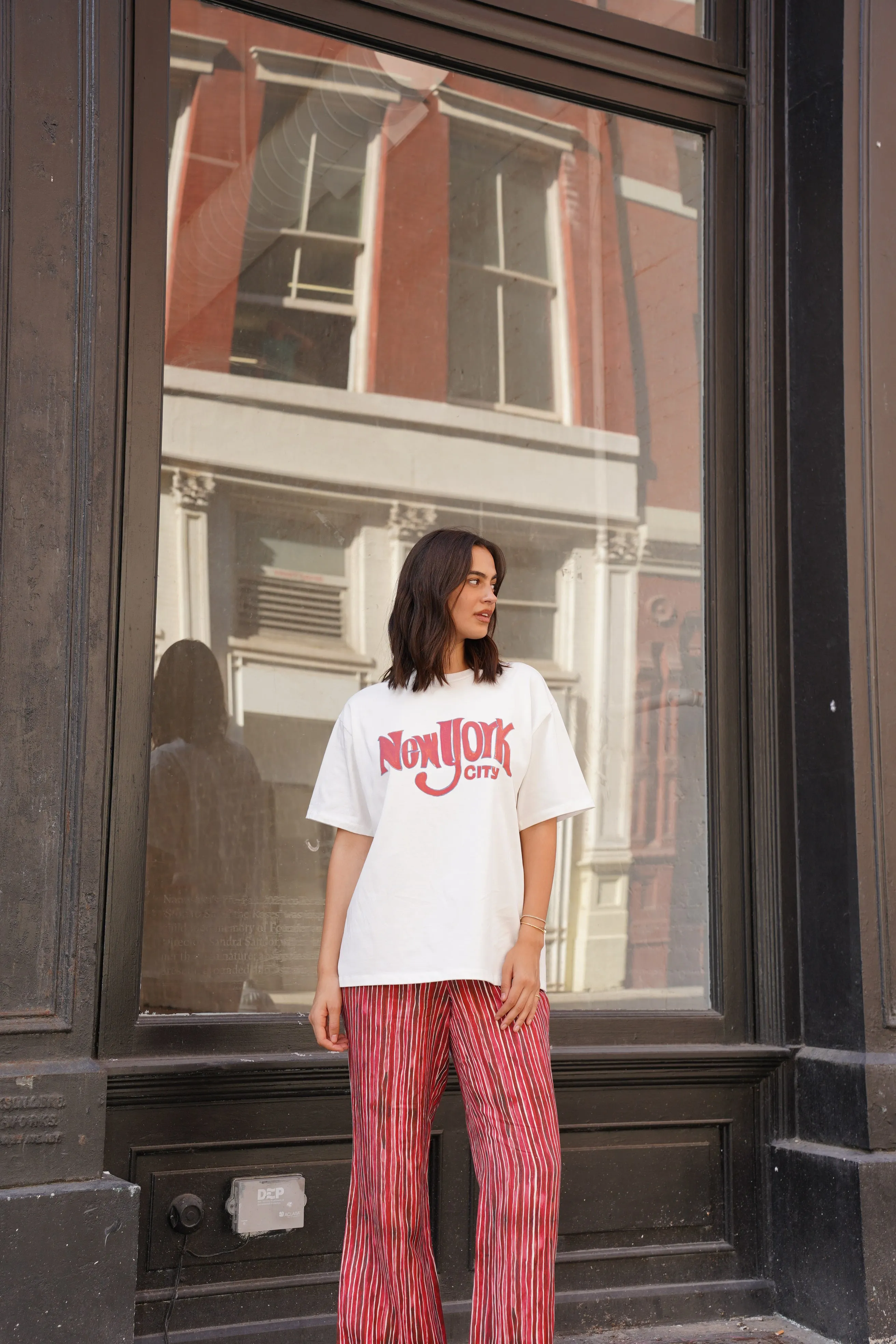 New York Logo Oversized Tee sold by Maku the Label product image thumbnail 5