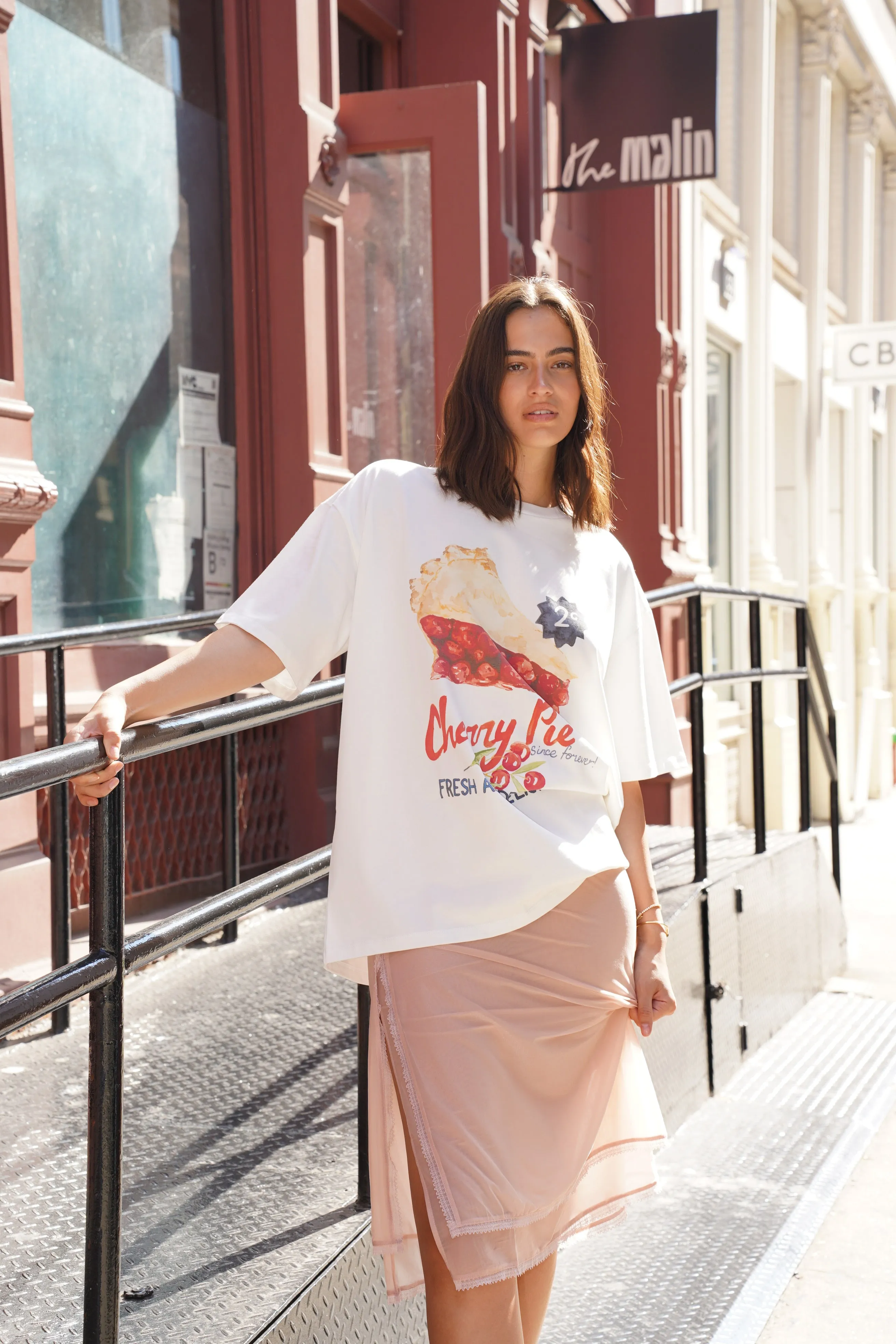 Cherry Pie Oversize Tee sold by Maku the Label product image thumbnail 2