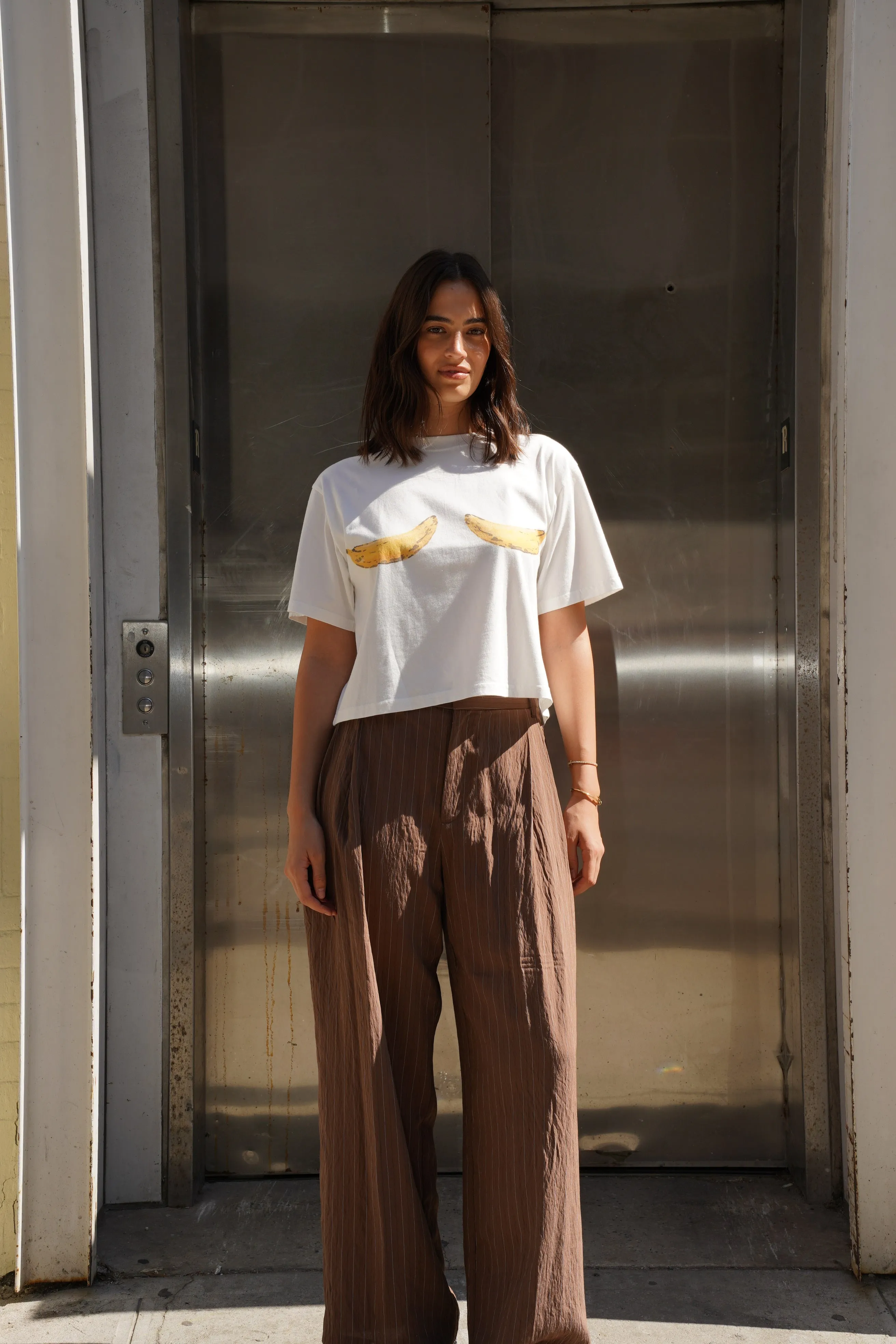 Banana Bra Boxy Crop Tee sold by Maku the Label product image thumbnail 2