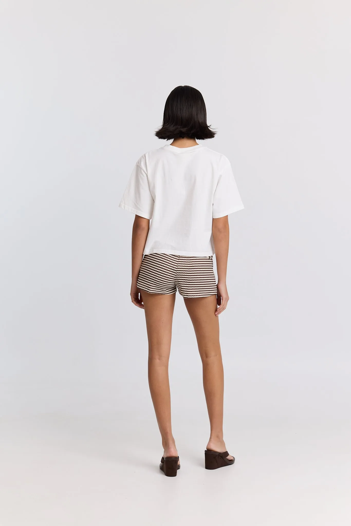 Tiramisu Boxy Crop Tee sold by Maku the Label product image thumbnail 5