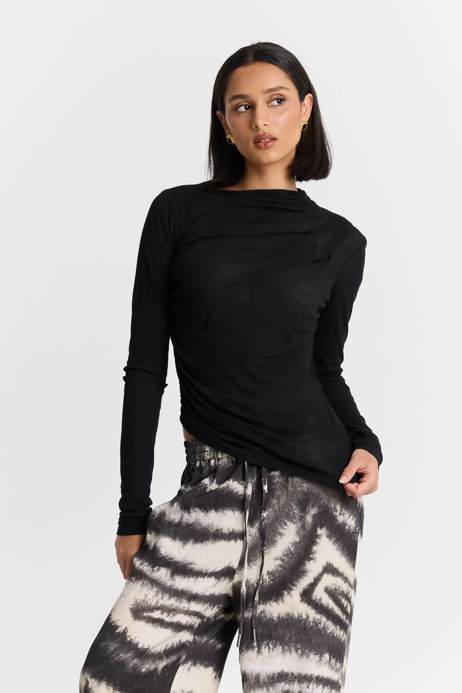 Del Mar Long Sleeve Top sold by Maku the Label product image thumbnail 4