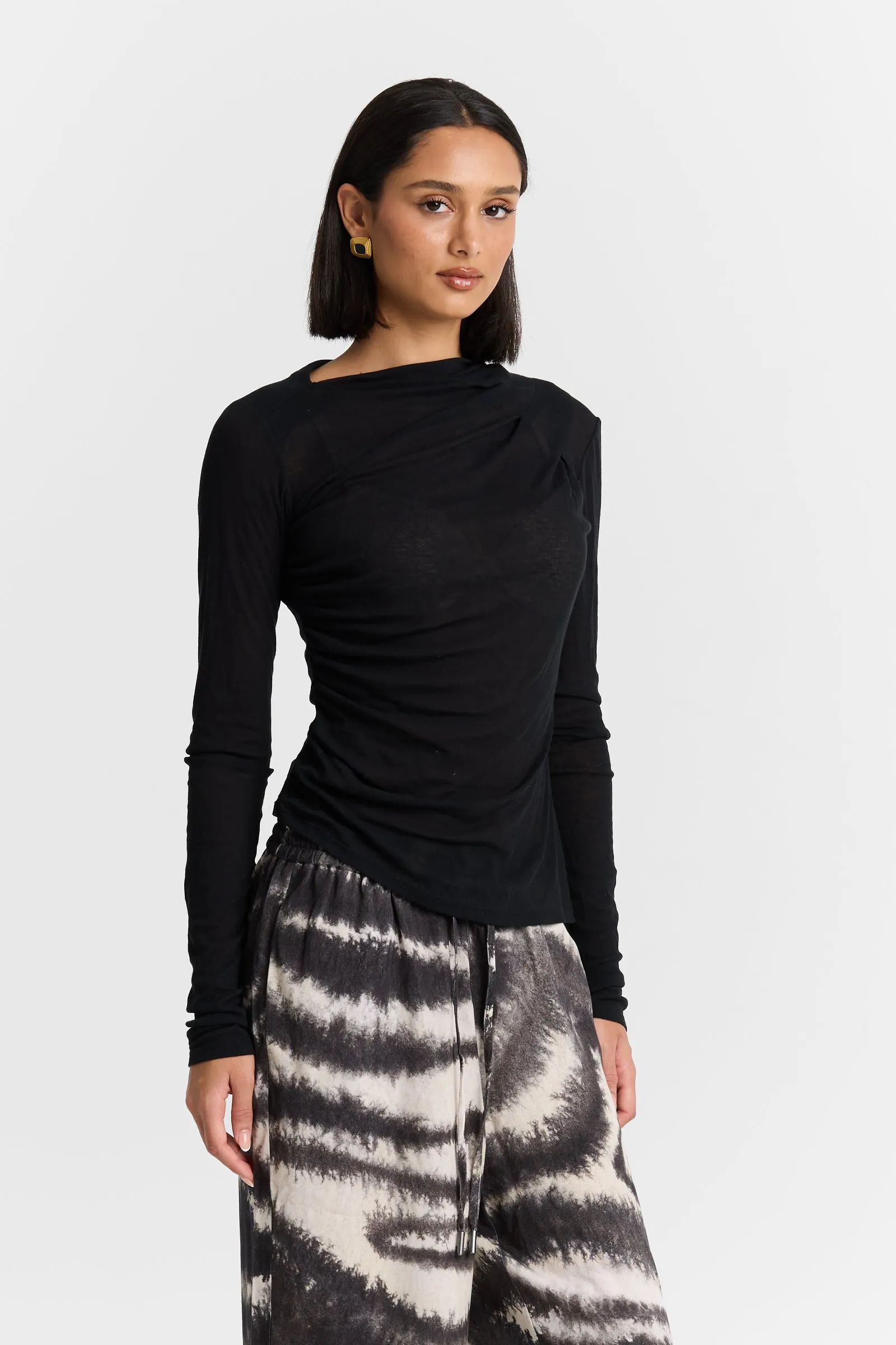 Del Mar Long Sleeve Top sold by Maku the Label product image thumbnail 3
