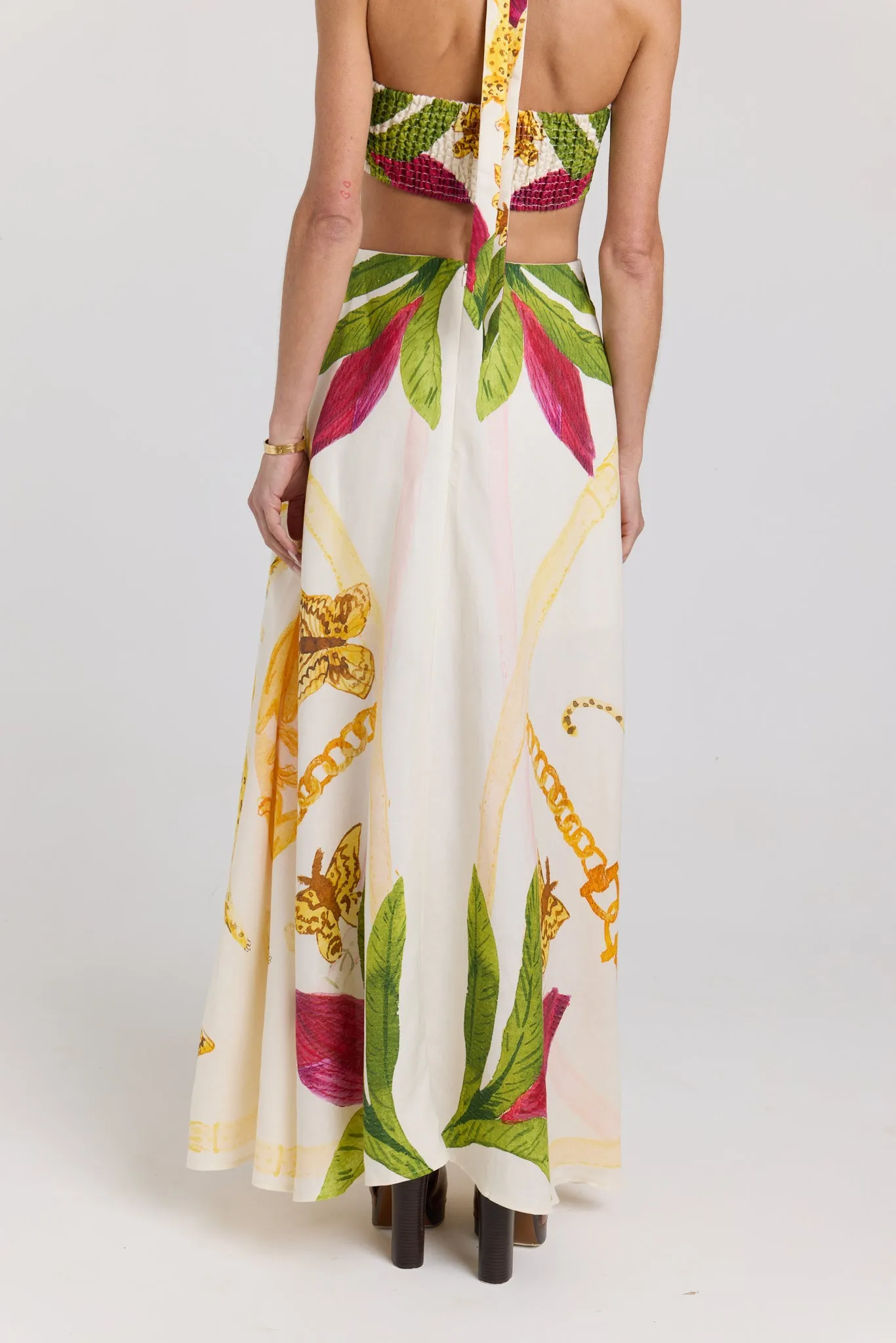 Monaco Scarf Crop sold by Maku the Label product image thumbnail 4