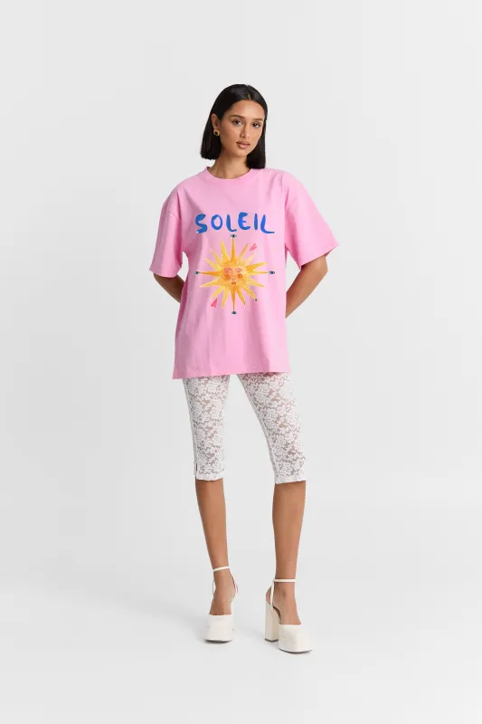 Soleil Oversize Wash Tee made by Maku the Label