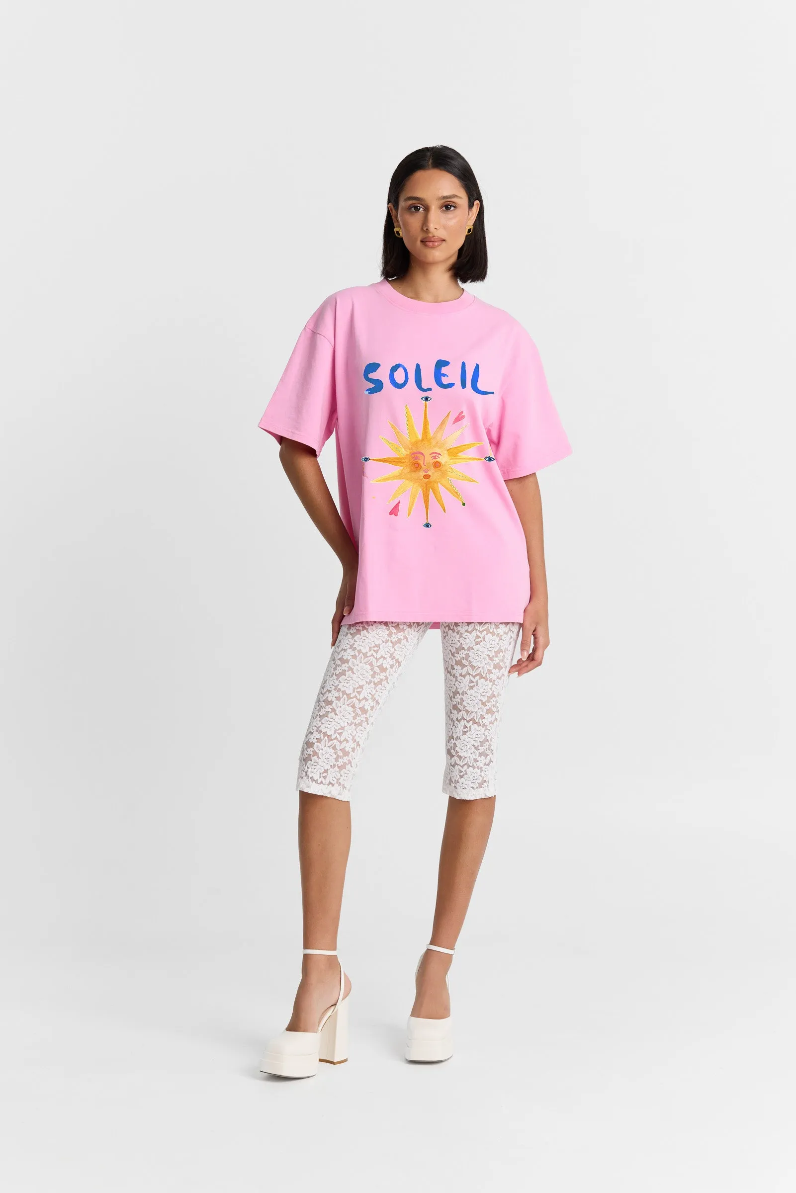 Soleil Oversize Wash Tee sold by Maku the Label product image thumbnail 3