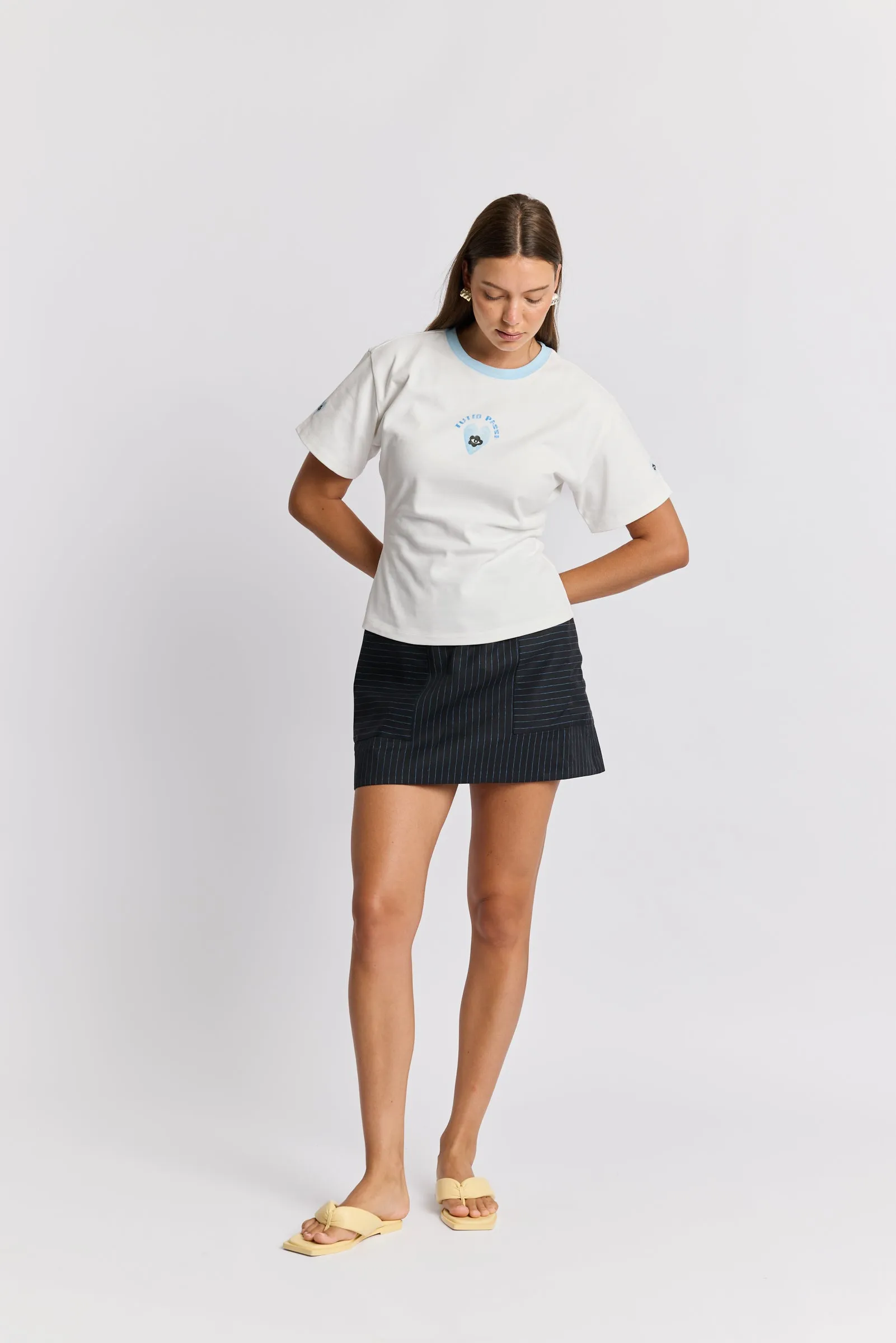 Tutto Passa Fitted Tee sold by Maku the Label product image thumbnail 3