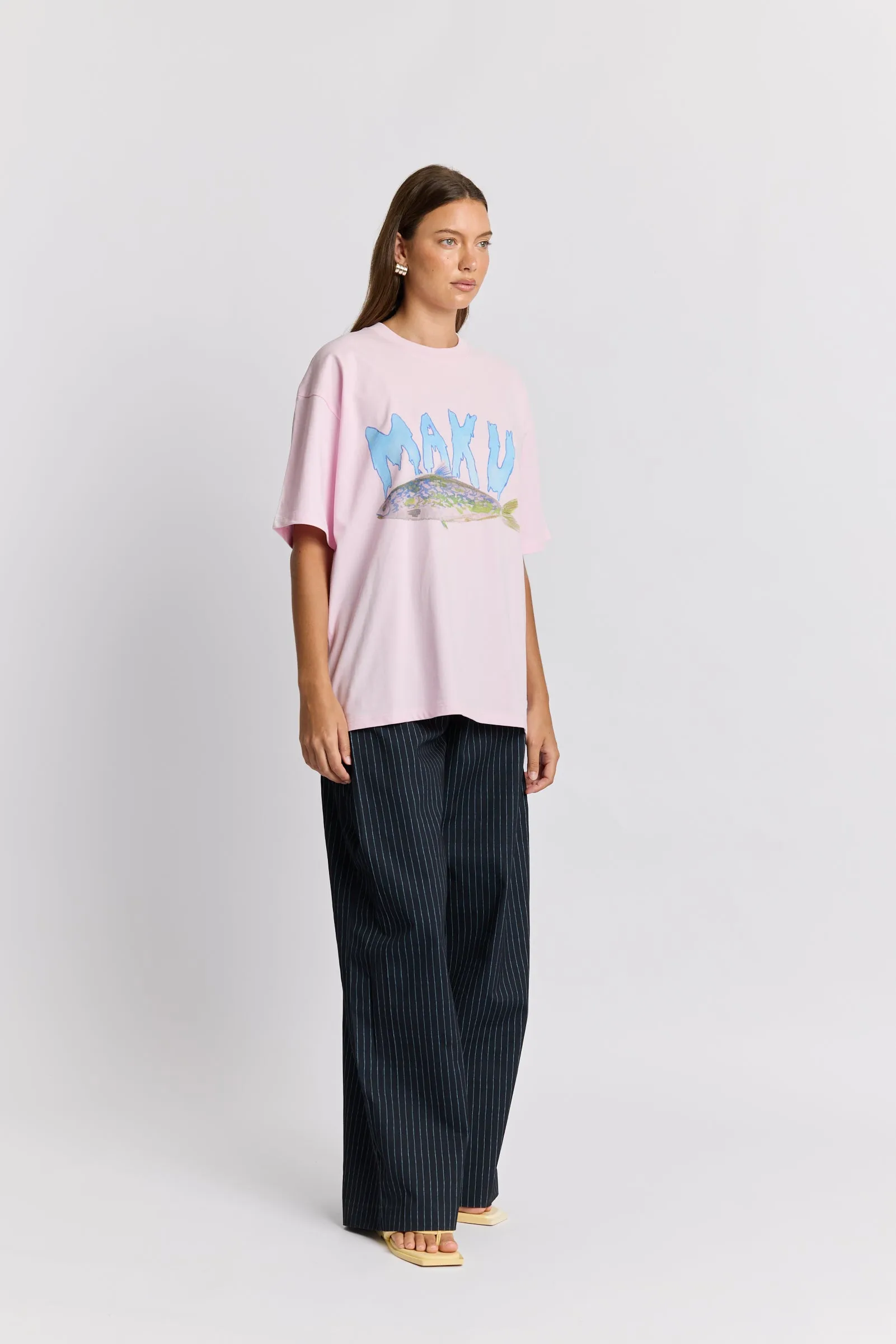Trout Oversize Tee sold by Maku the Label product image thumbnail 5