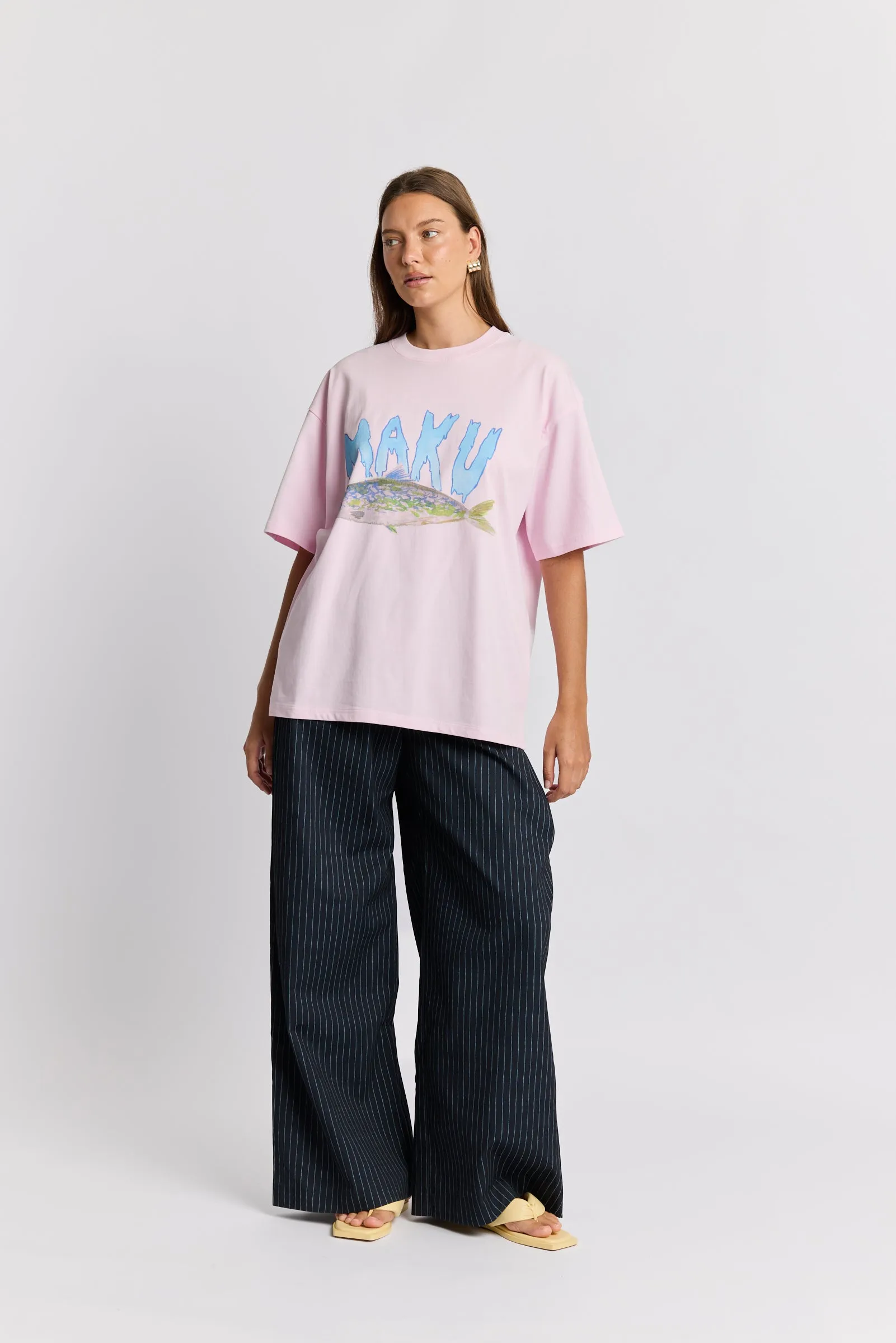 Trout Oversize Tee sold by Maku the Label product image thumbnail 3