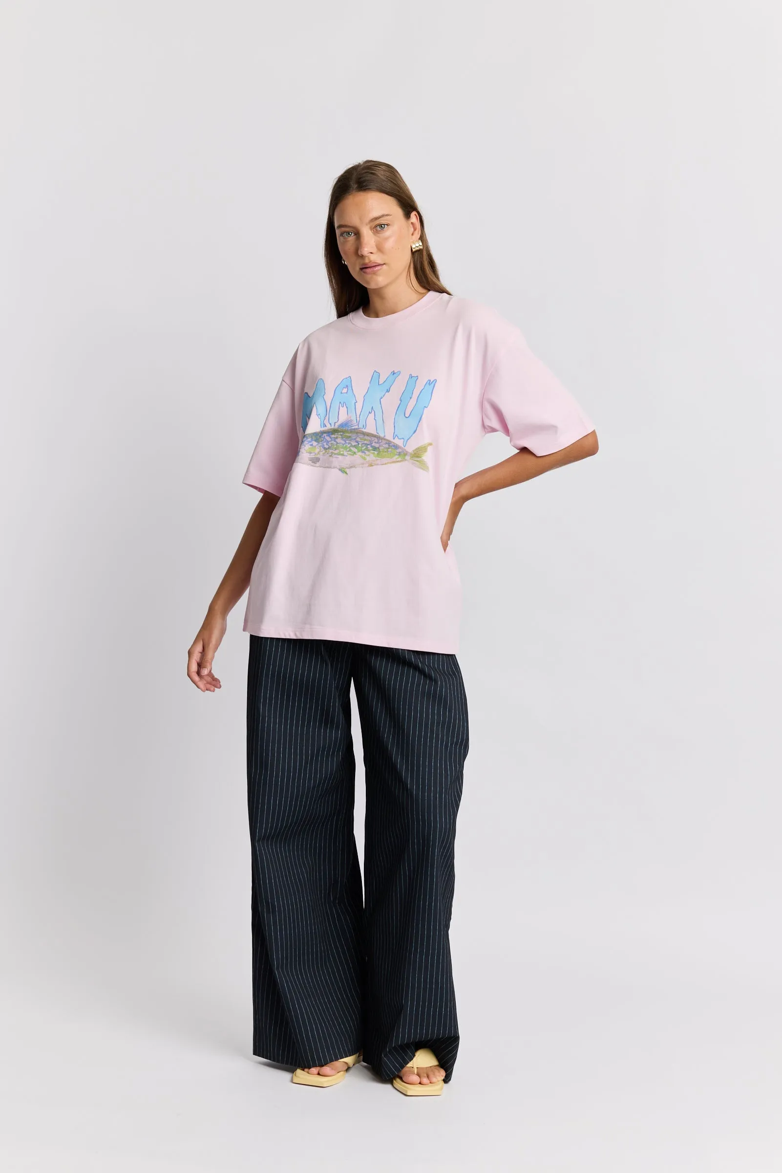 Trout Oversize Tee sold by Maku the Label product image thumbnail 4