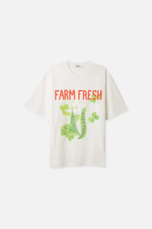 Farm Fresh Oversize Tee made by Maku the Label