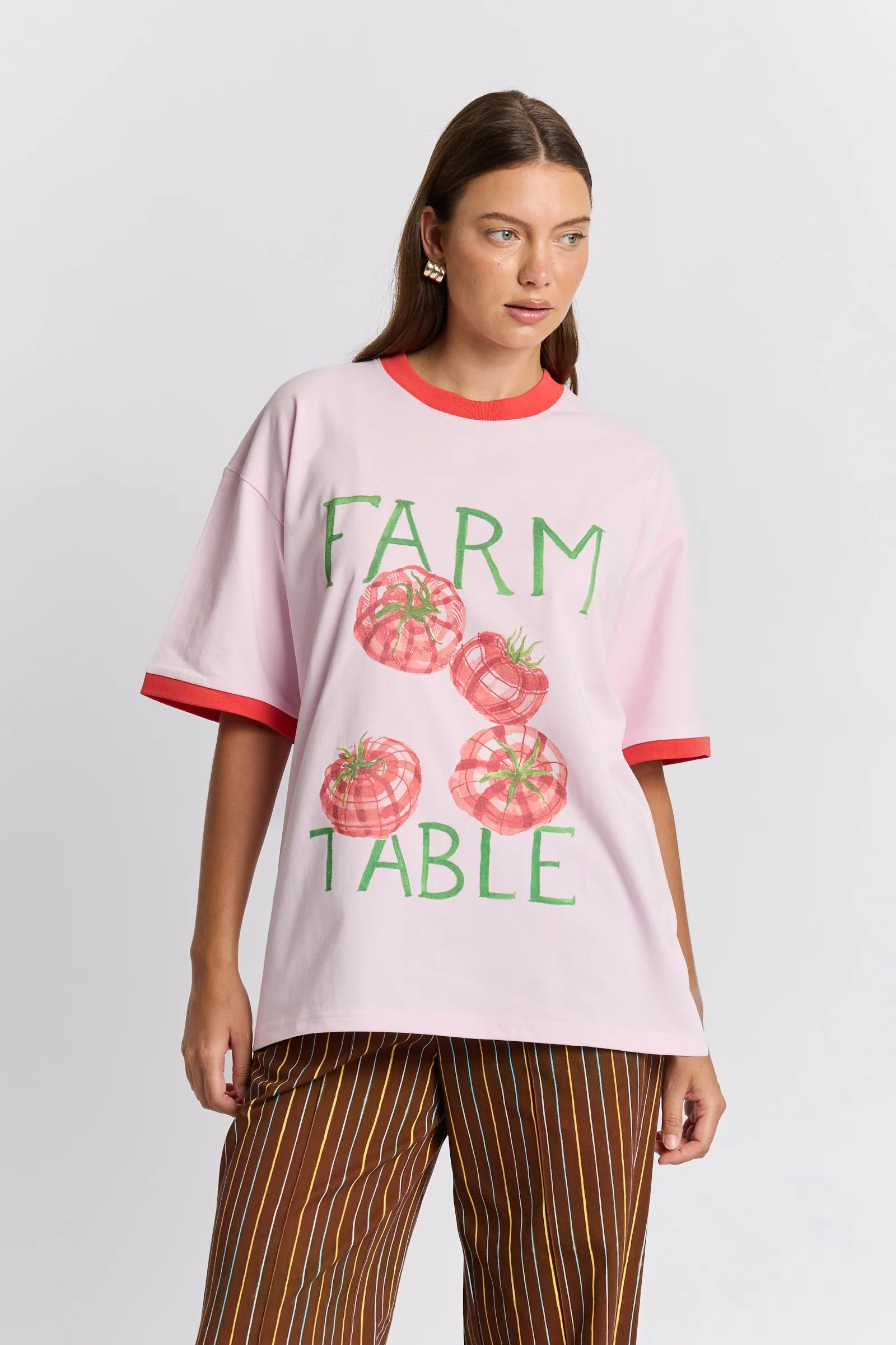 Farm Tomatable Oversize Tee sold by Maku the Label product image thumbnail 5