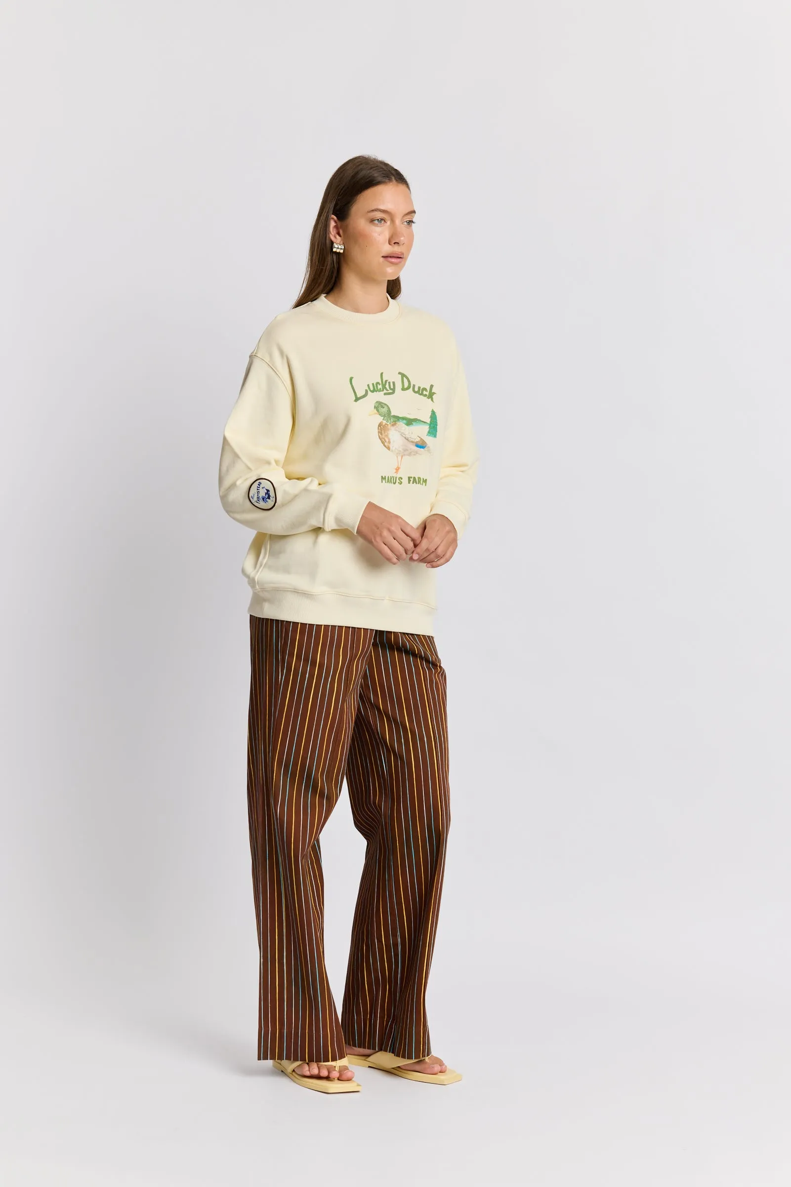 Lucky Duck Sweatshirt sold by Maku the Label product image thumbnail 5