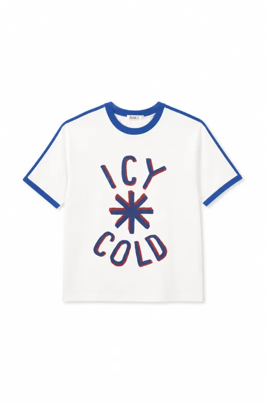 Icy Cold Oversize Tee made by Maku the Label