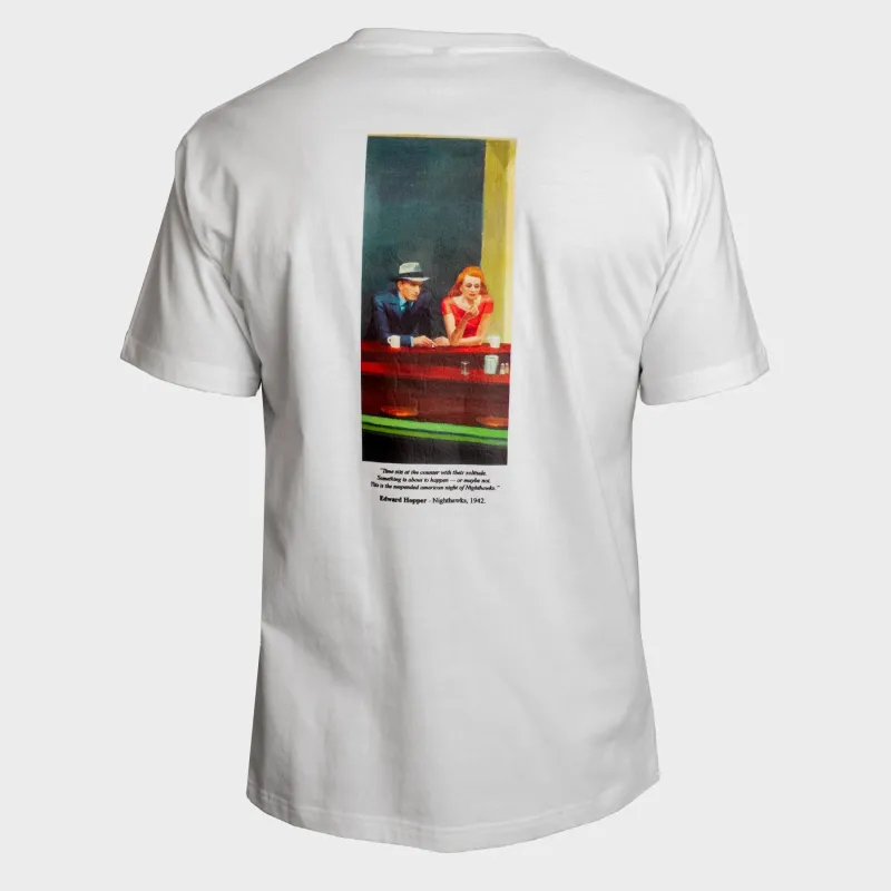 AMERICAN NIGHT - T-SHIRT - WHITE made by NNARA