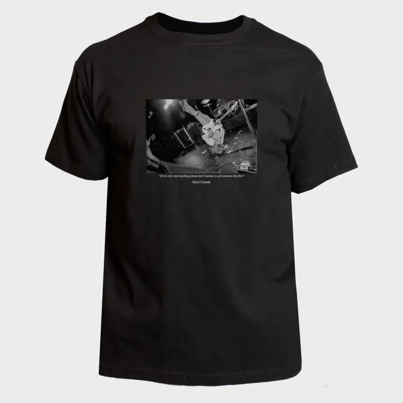 KURT 1990 - T-SHIRT - BLACK sold by NNARA