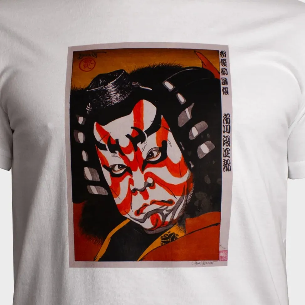 KABUKI FACE - T-SHIRT - WHITE sold by NNARA product image thumbnail 2