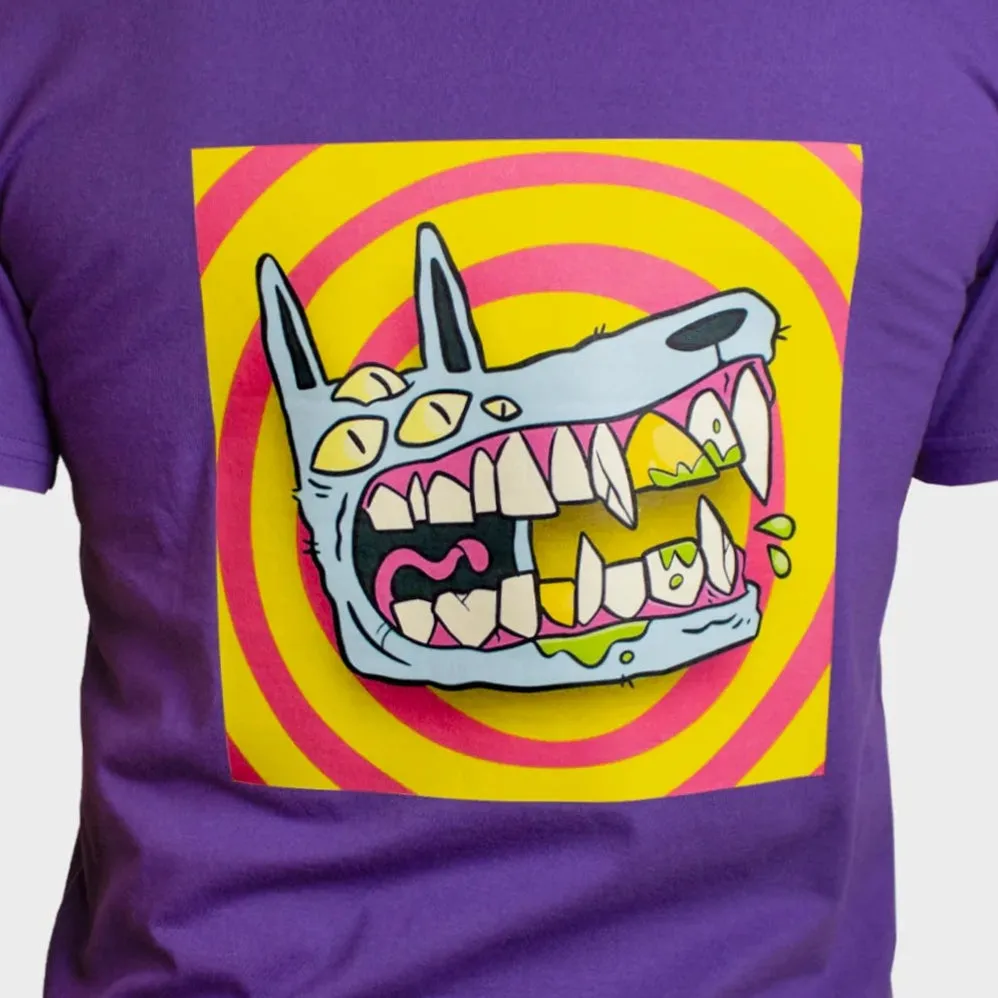 MUTANT DOG - T-SHIRT - PURPLE sold by NNARA product image thumbnail 2