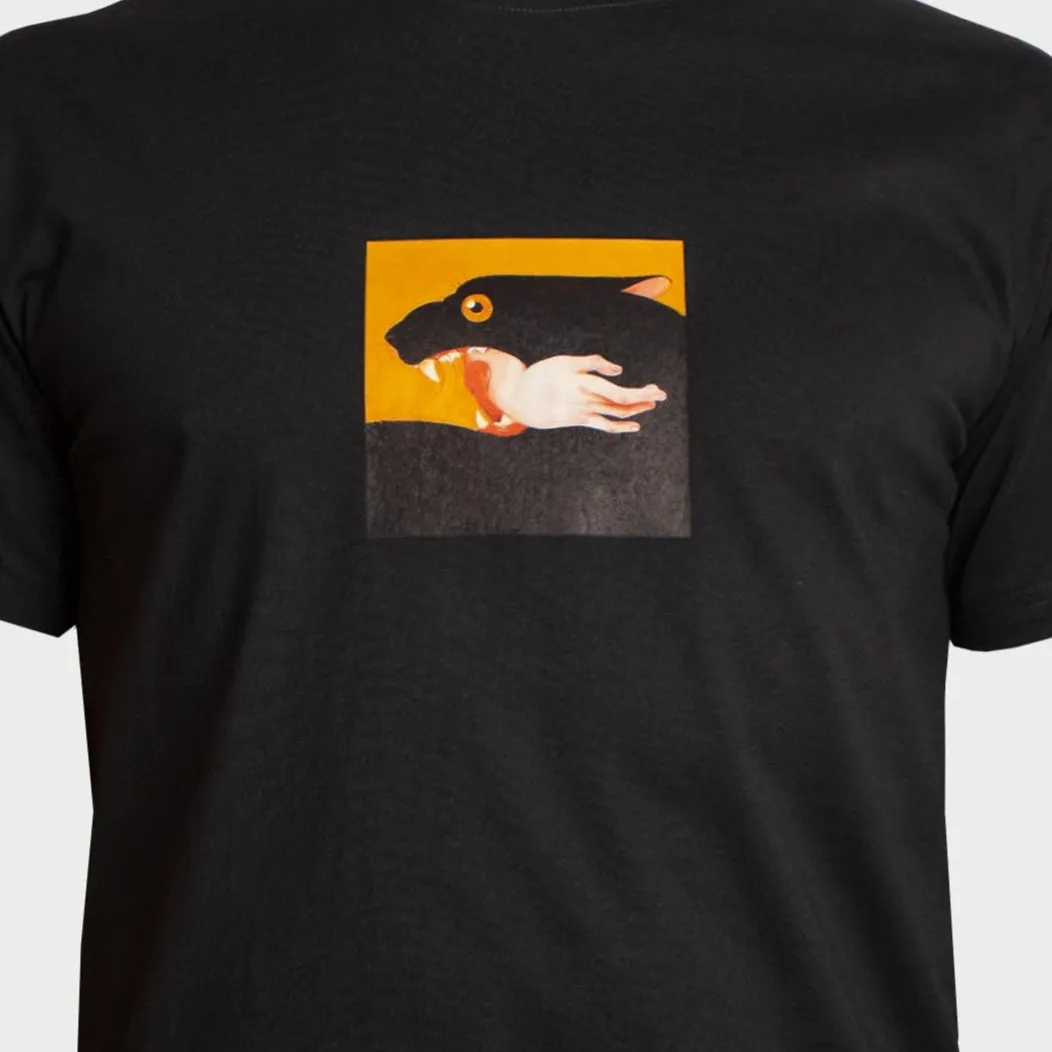 BLACK PANTER- T-SHIRT - BLACK sold by NNARA product image thumbnail 2