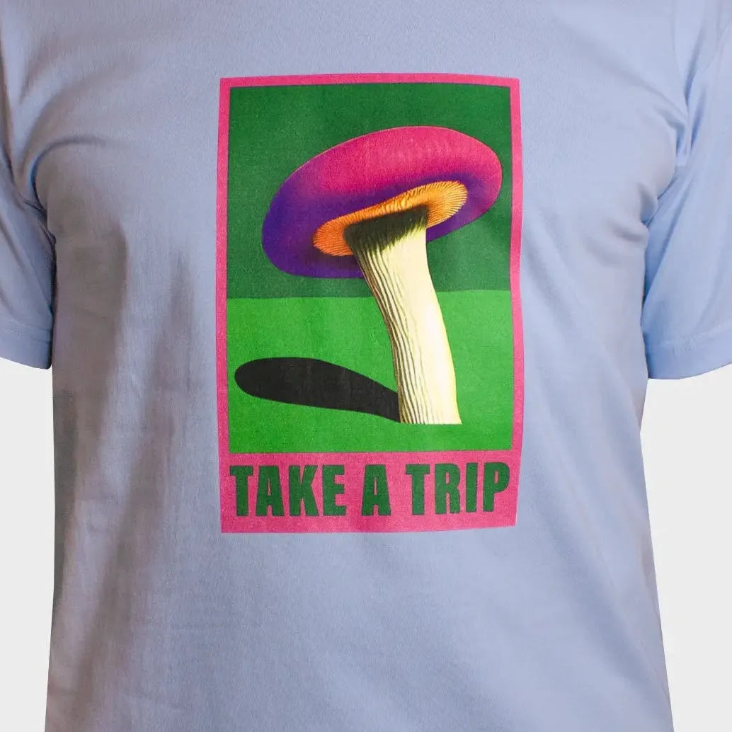 TAKE A TRIP - T-SHIRT - LIGHT BLUE sold by NNARA product image thumbnail 2