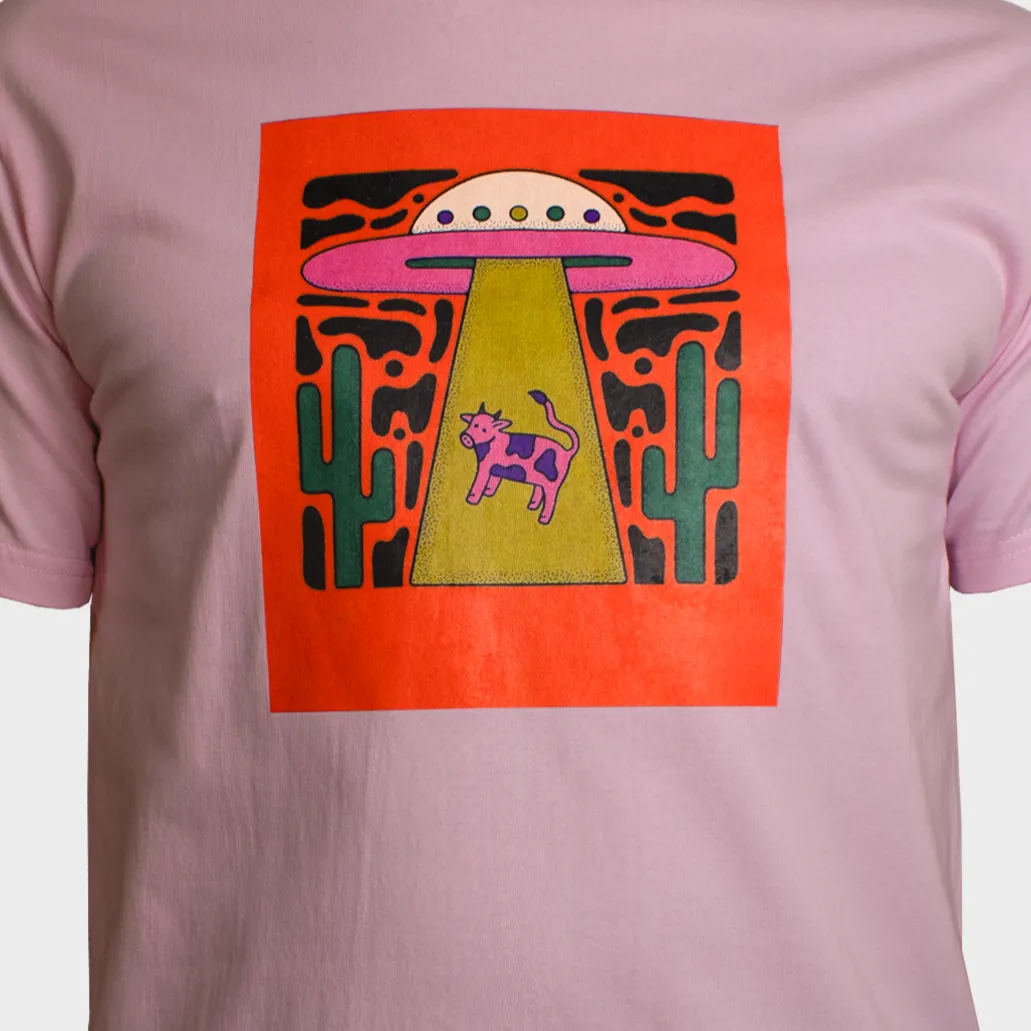UFO & COW - T-SHIRT - PURPLE sold by NNARA product image thumbnail 2