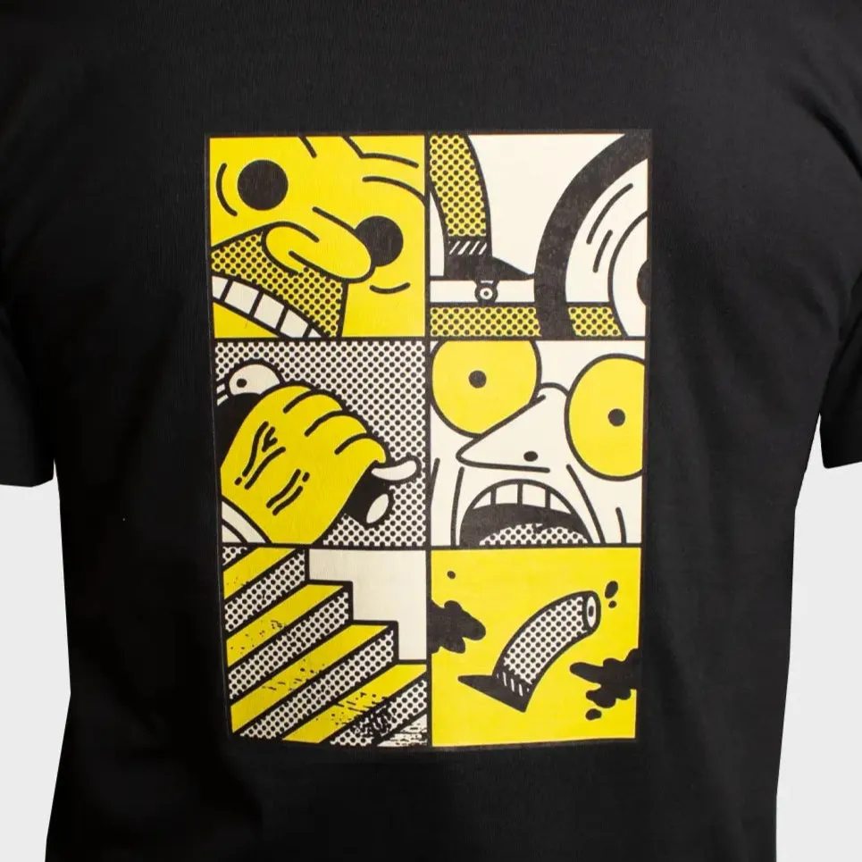 COMIC CUT - T-SHIRT - BLACK sold by NNARA product image thumbnail 2