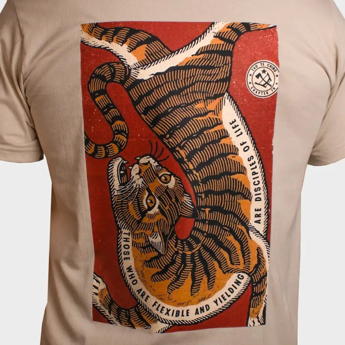 TAO TIGER - T-SHIRT - BEIGE sold by NNARA product image thumbnail 2