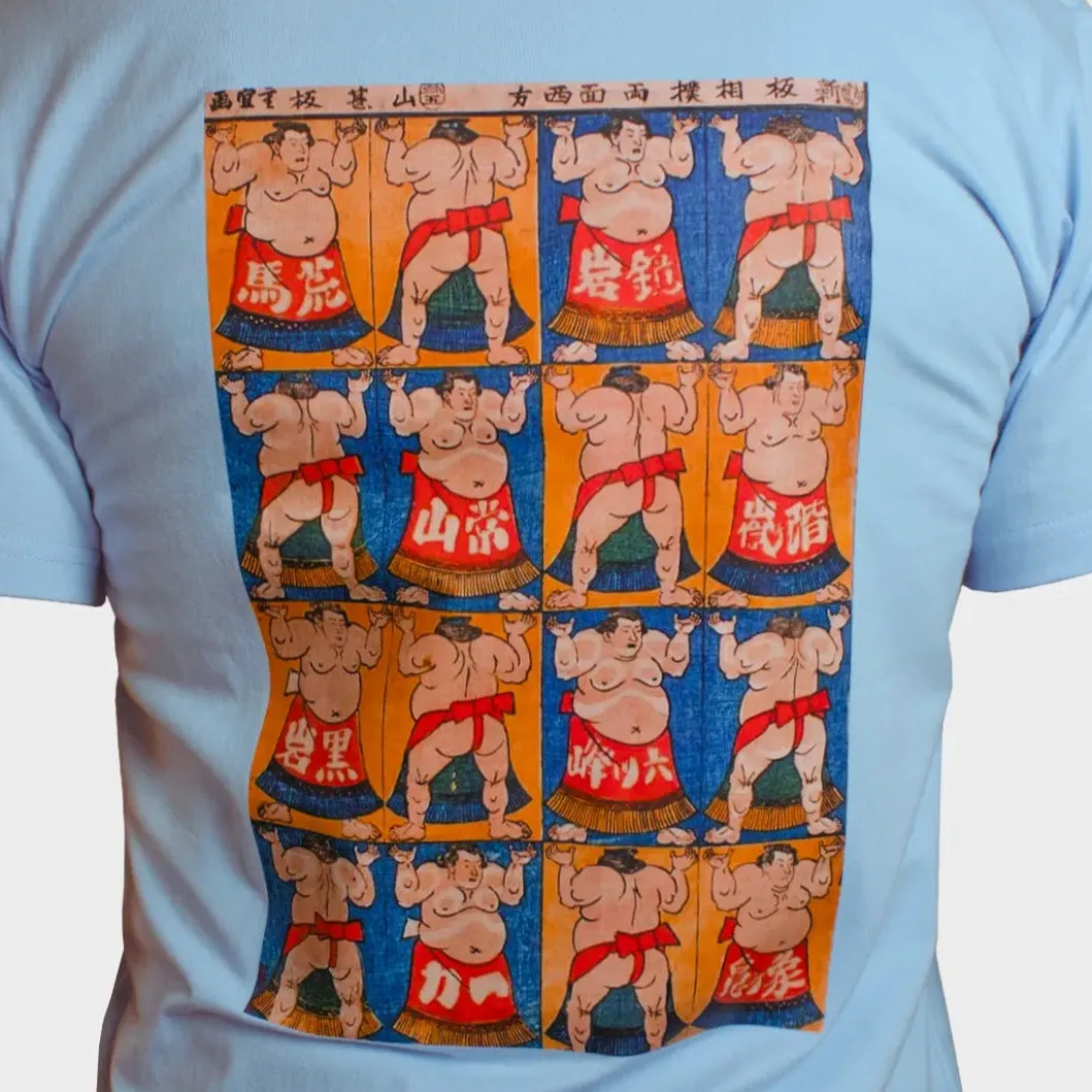 SUMO GRID - T-SHIRT - LIGHT BLUE sold by NNARA product image thumbnail 2