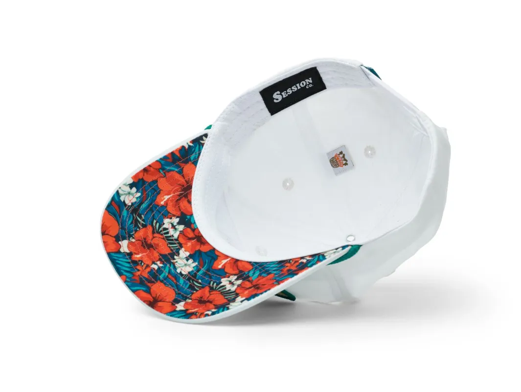 Aloha Rider Hat, White sold by Session Brands