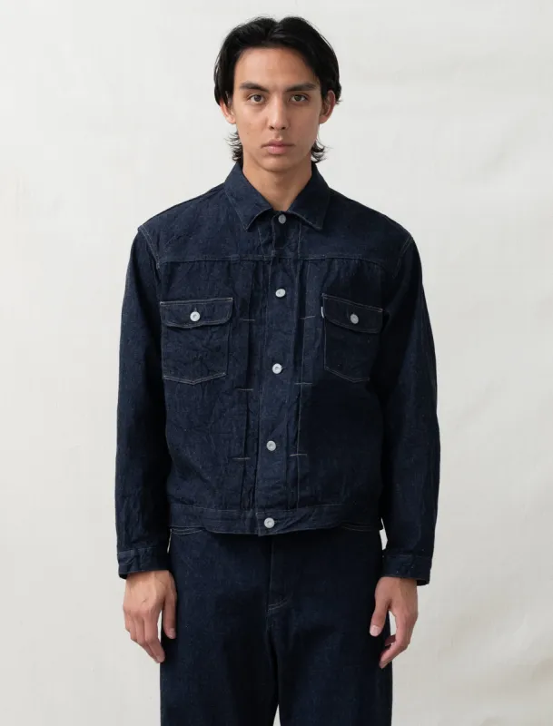 Classic Jean Jacket (Indigo) made by Phigvel Makers Co