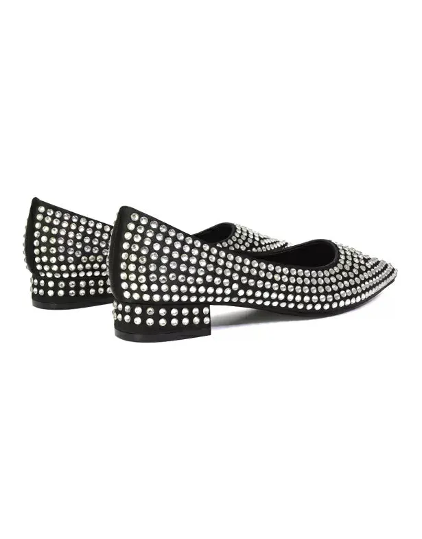 Gemini Diamante Sparkly Heels Wedding Shoes Bridal Heels in Black sold by XYlondon product image thumbnail 4