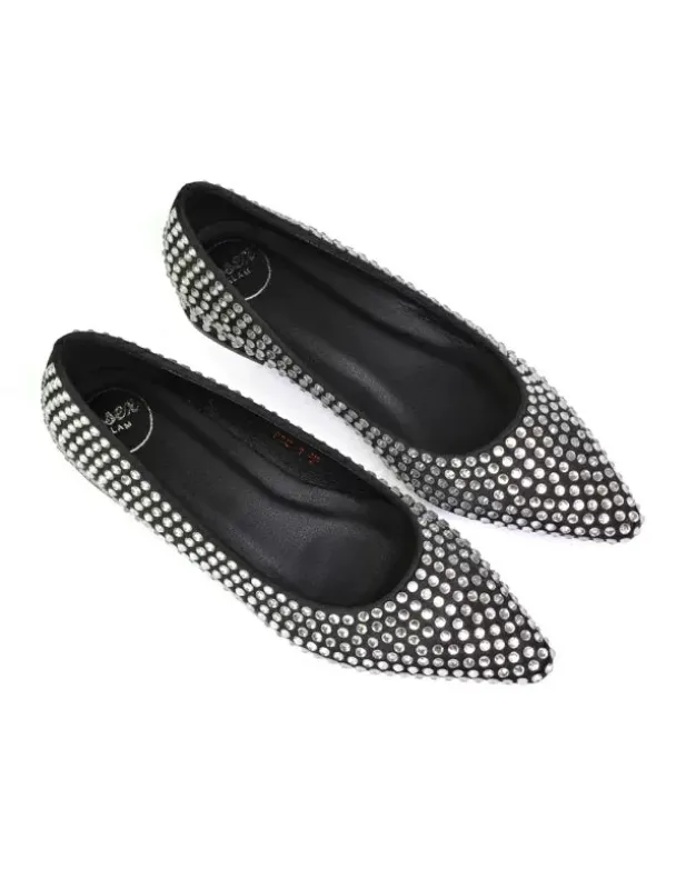 Gemini Diamante Sparkly Heels Wedding Shoes Bridal Heels in Black made by XYlondon