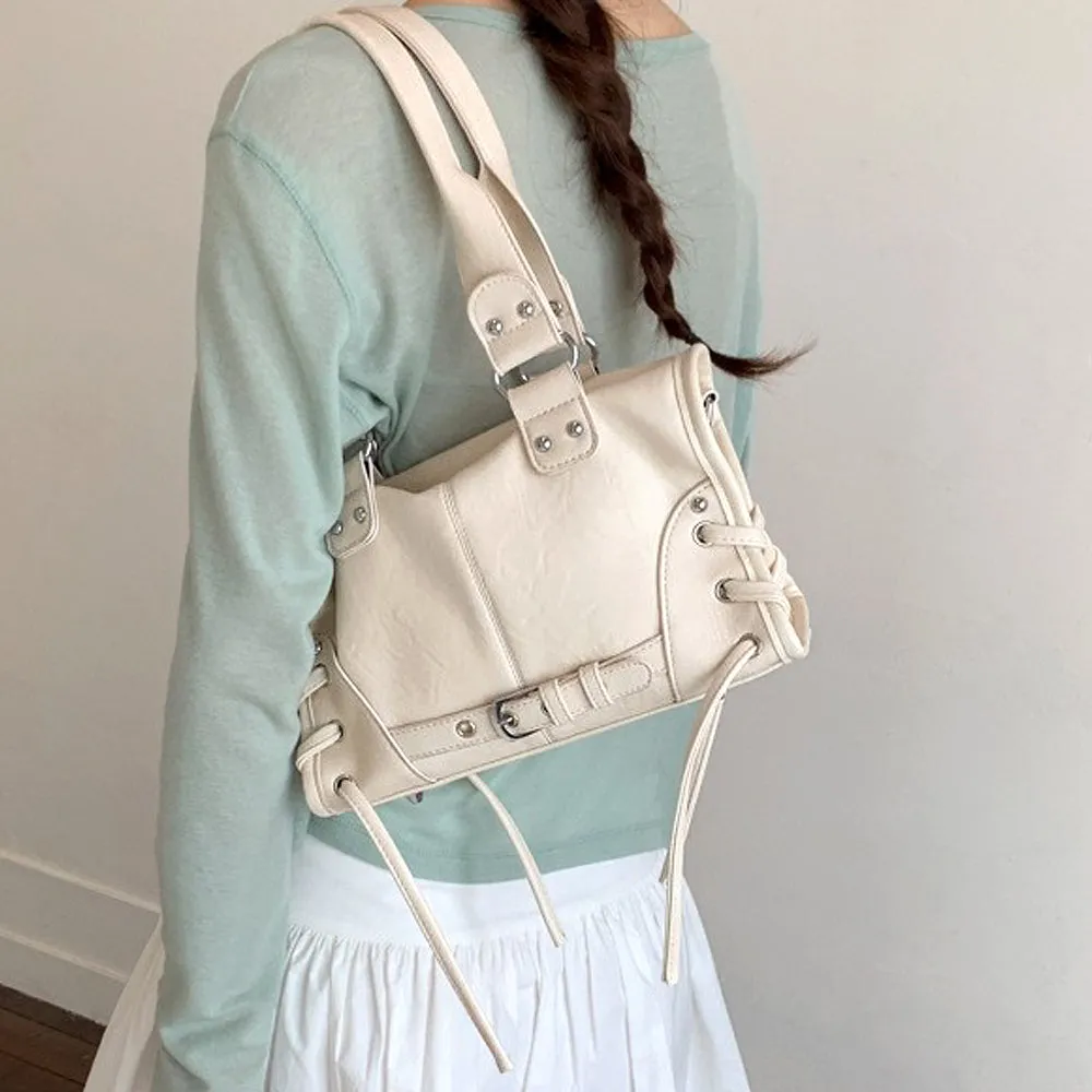 Maia Mini Bowler Top Handle Bag in Black sold by XYlondon product image thumbnail 5