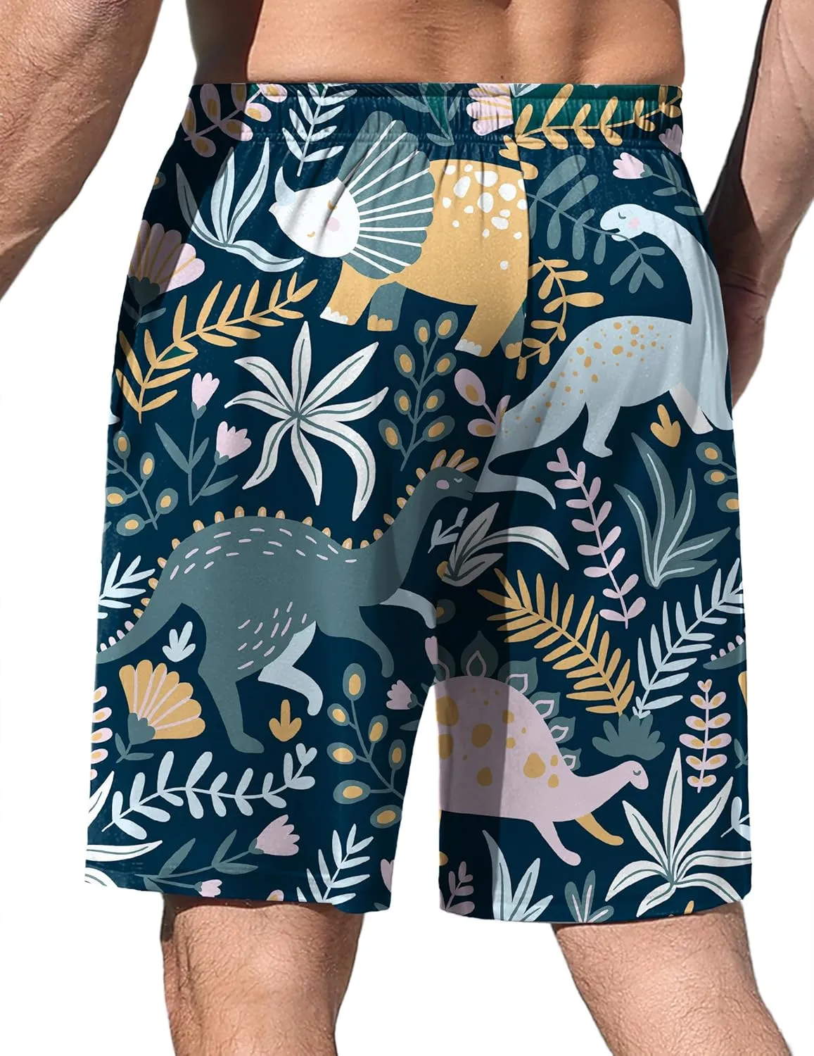 Men's Pajama Shorts Soft Sleepwear Bottoms sold by Ekouaer product image thumbnail 4