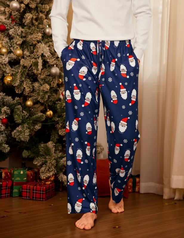 Mens Pajama Pants Lounge Pants with Pockets made by Ekouaer