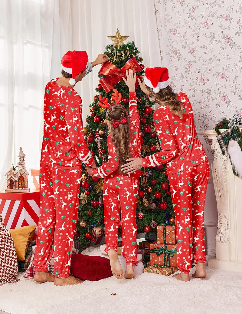 Family Christmas Pajamas Matching Sets Couple Pjs Set sold by Ekouaer product image thumbnail 4