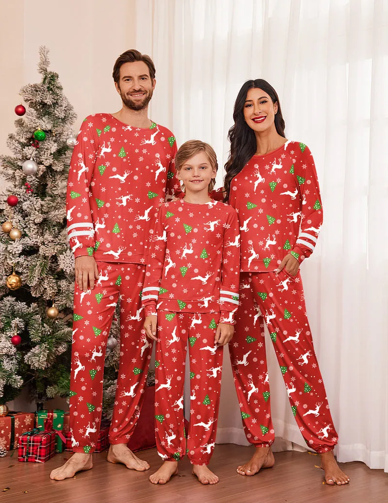 Family Christmas Pajamas Matching Sets Couple Pjs Set sold by Ekouaer product image thumbnail 3