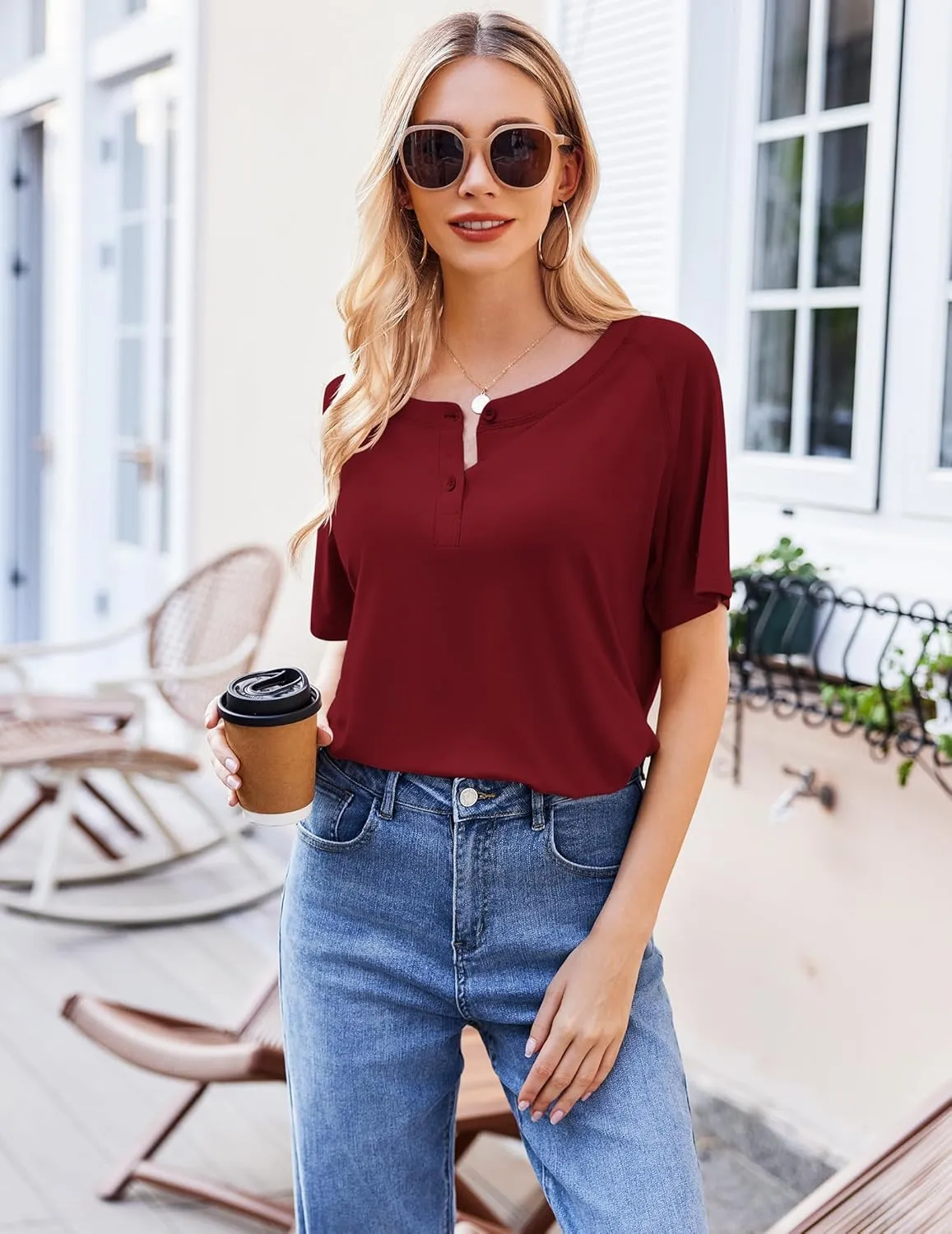 2 Piece Lounge Sets with Pockets sold by Ekouaer product image thumbnail 5