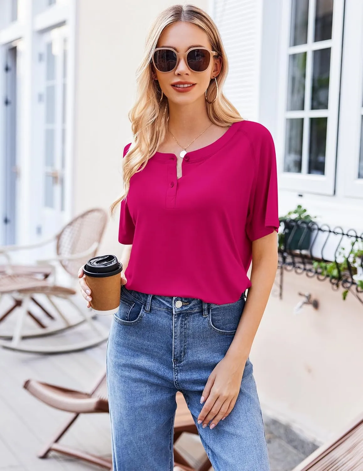 2 Piece Lounge Sets with Pockets sold by Ekouaer product image thumbnail 2