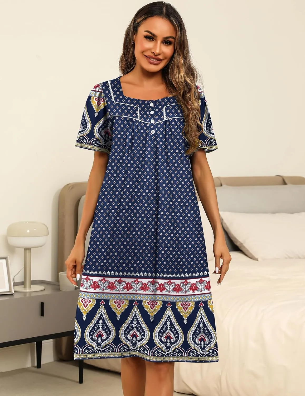 House Dress with Pockets Moomoo Dresses sold by Ekouaer