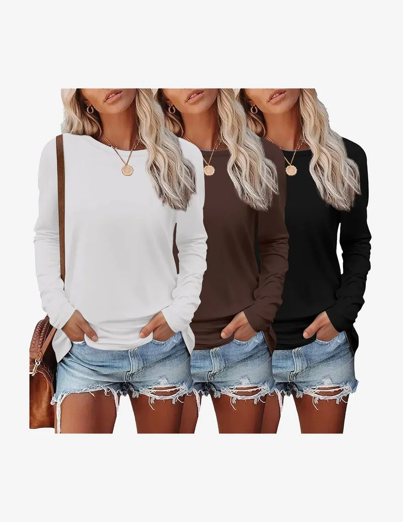Ekouaer Long Sleeve Shirts 3 Pack Thermal Tops sold by Ekouaer product image thumbnail 2