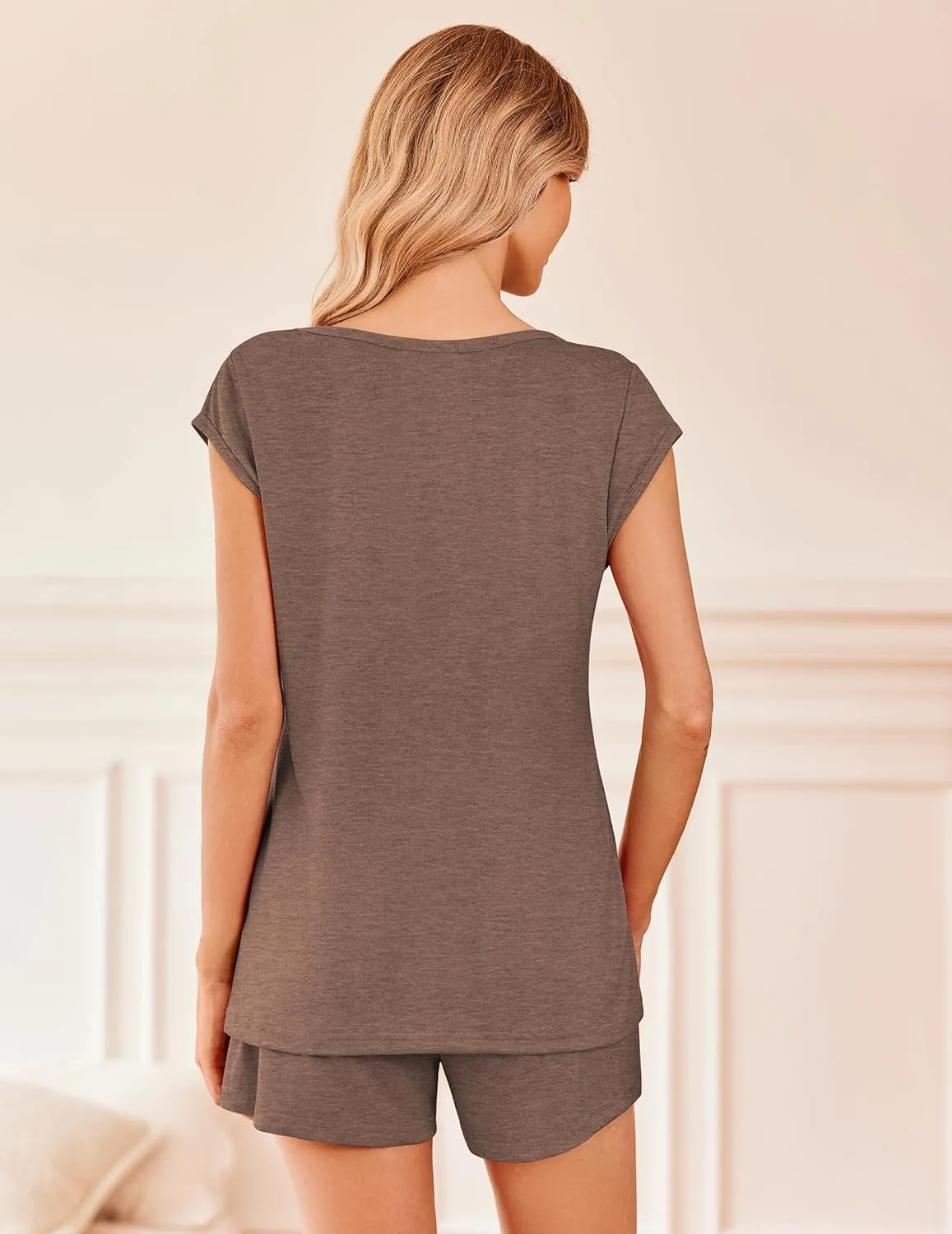 Ekouaer Pajama Sets 2 Piece Lounge Sets sold by Ekouaer product image thumbnail 2