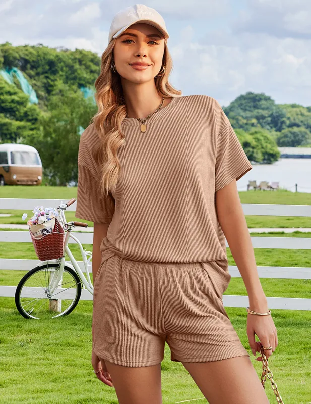 Ekouaer Pajama Sets 2 Piece Lounge Sets (US Only) sold by Ekouaer